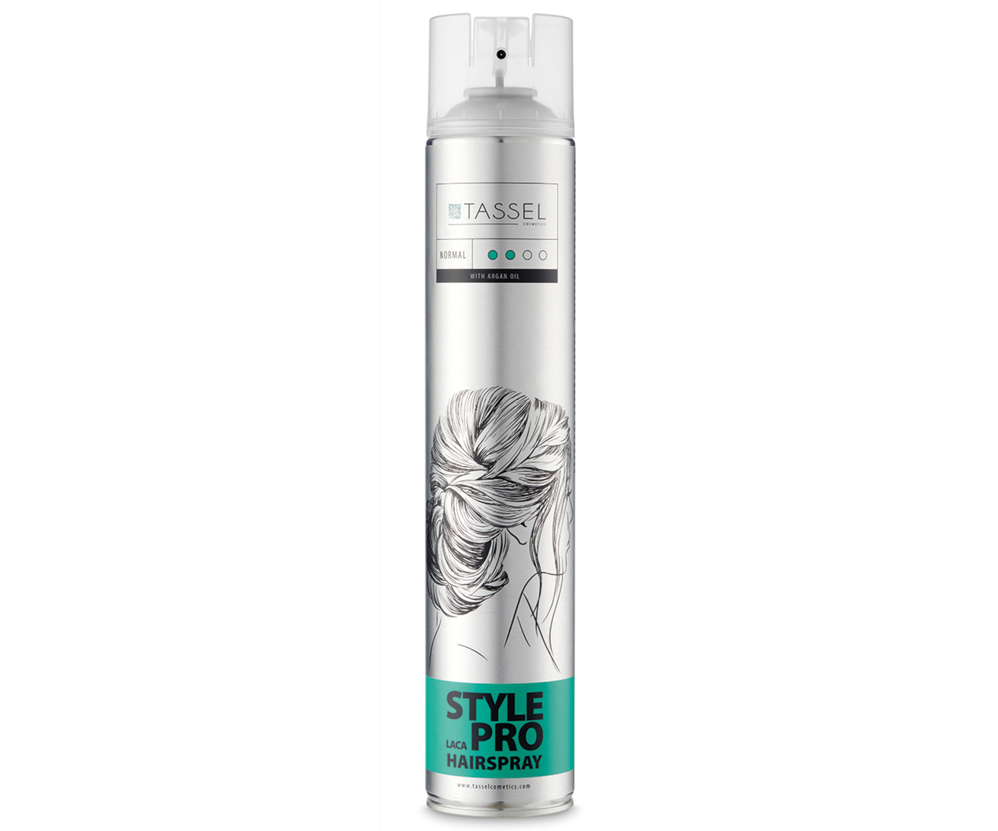 E-shop Lak na vlasy so strednou fixáciou Tassel Cosmetics Style Pro Hairspray - 750 ml (06265) + darček zadarmo