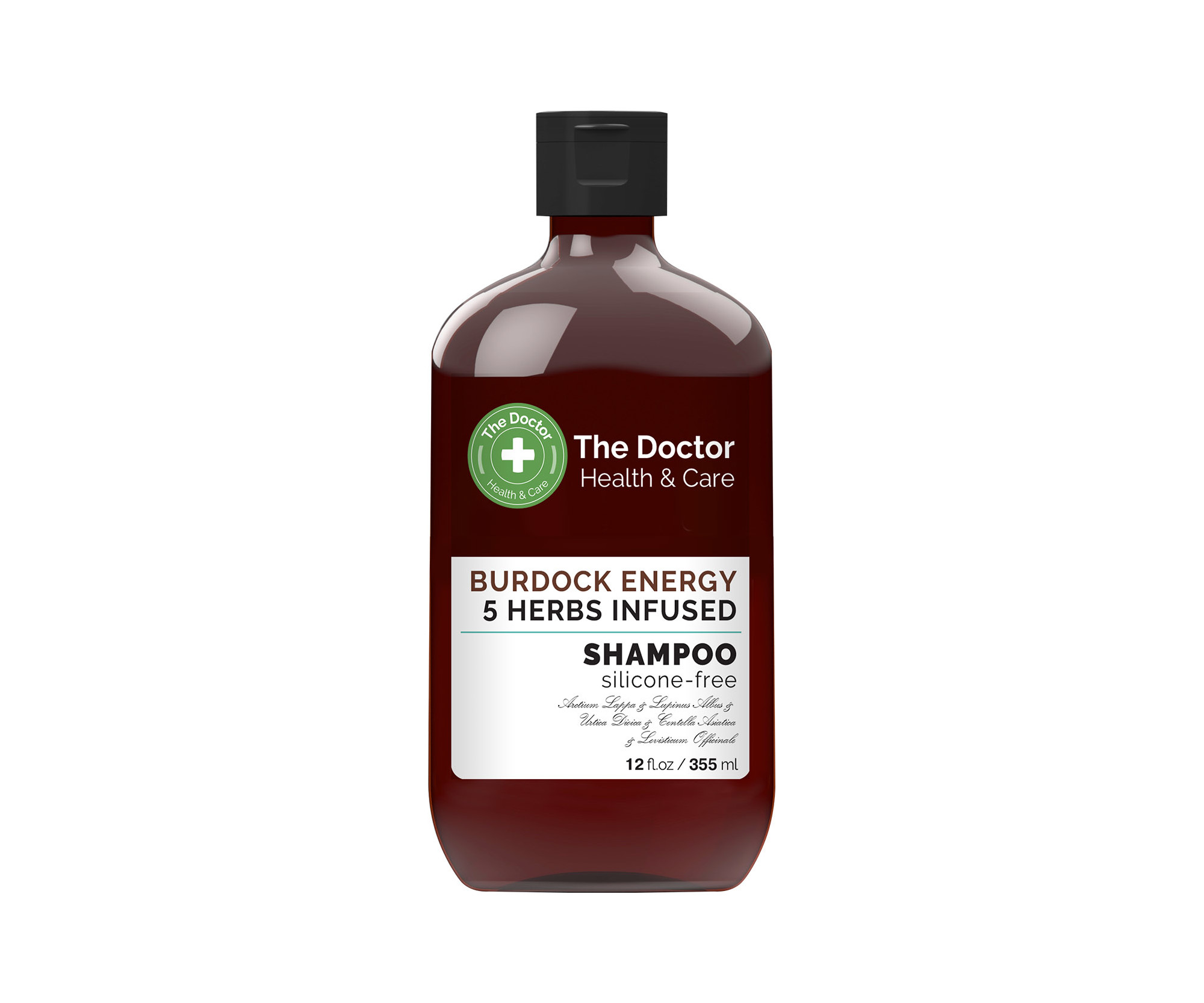 E-shop Vyživujúci šampón proti padaniu vlasov The Doctor Burdock Energy - 355 ml
