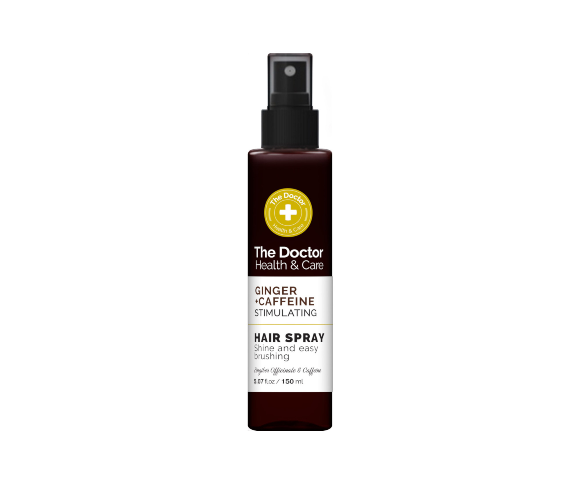 E-shop Stimulujúci sprej pre hustotu a ľahké rozčesávanie vlasov The Doctor Ginger + Caffeine - 150 ml