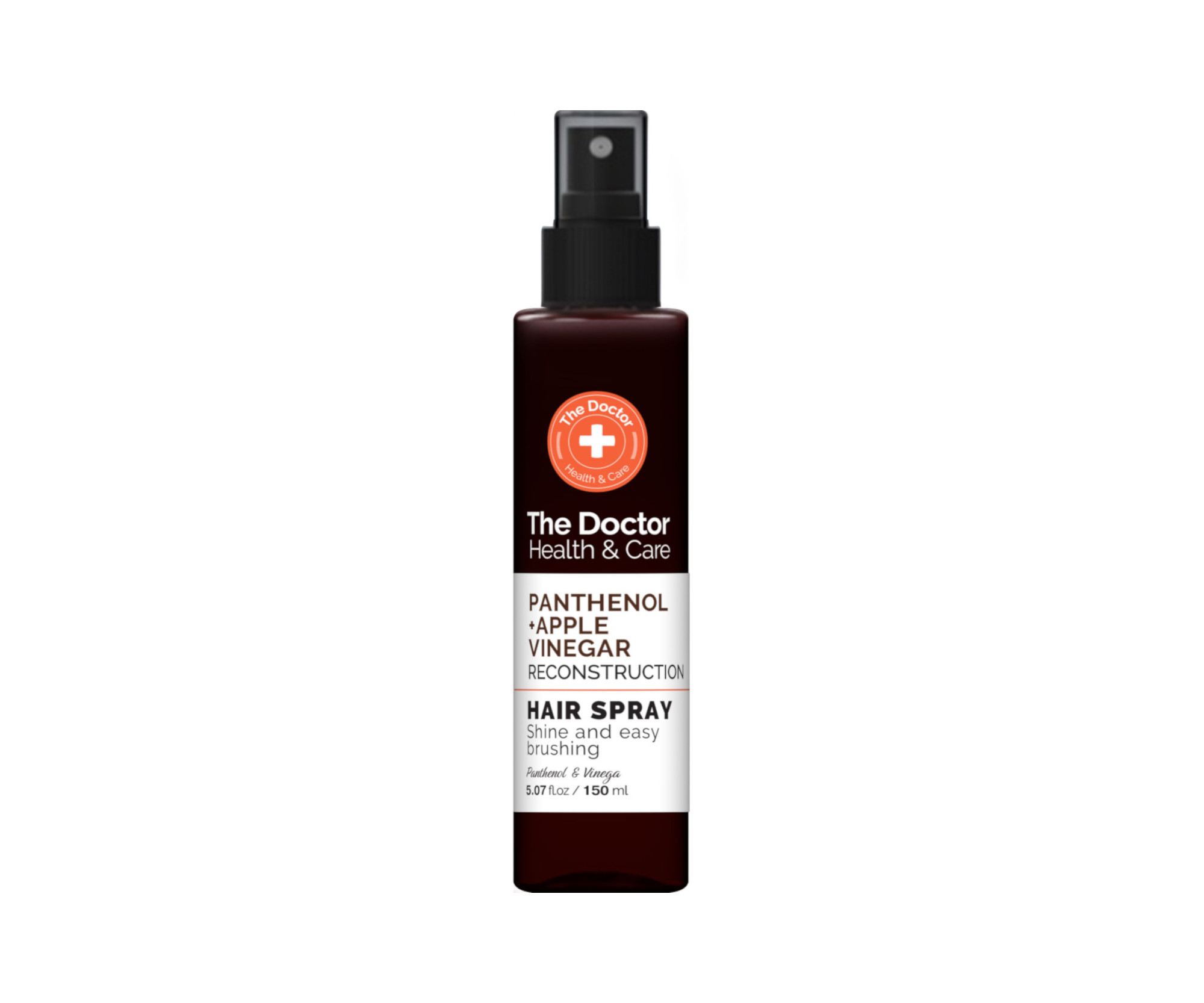 E-shop Hydratačný sprej pre ľahké rozčesávanie vlasov The Doctor Panthenol + Apple Vinegar Spray - 150 ml