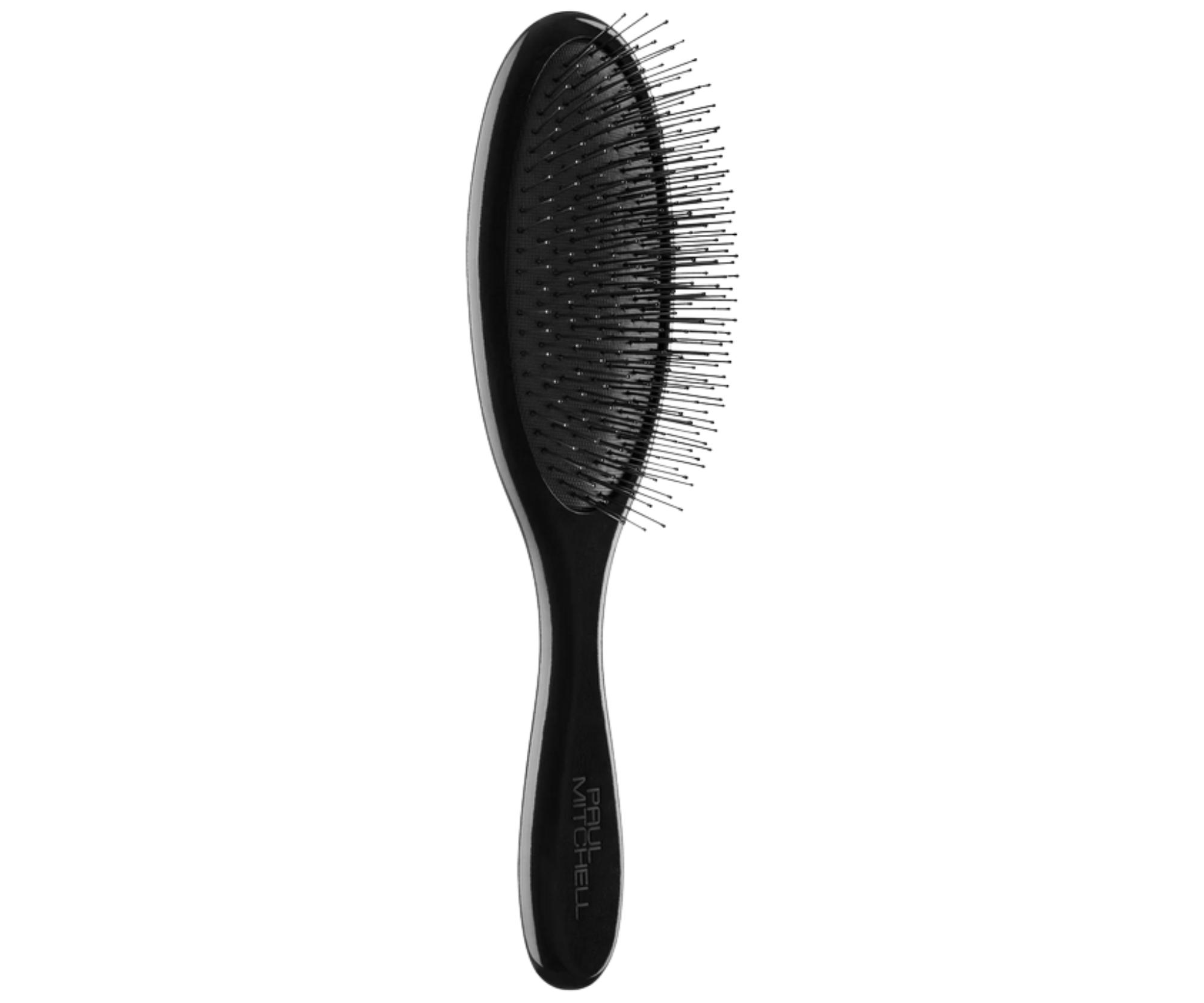 E-shop Oválna drevená kefa na rozčesávanie vlasov Paul Mitchell Detangling Brush - čierna + darček zadarmo