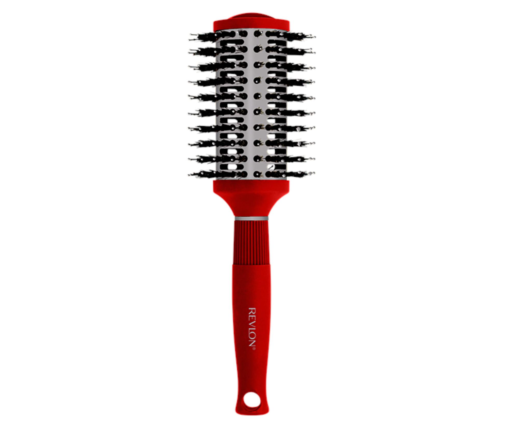 E-shop Okrúhla fúkacia kefa Revlon Nano Ion+ Ceramic - 46 mm, červená (RV3005UKER) + darček zadarmo