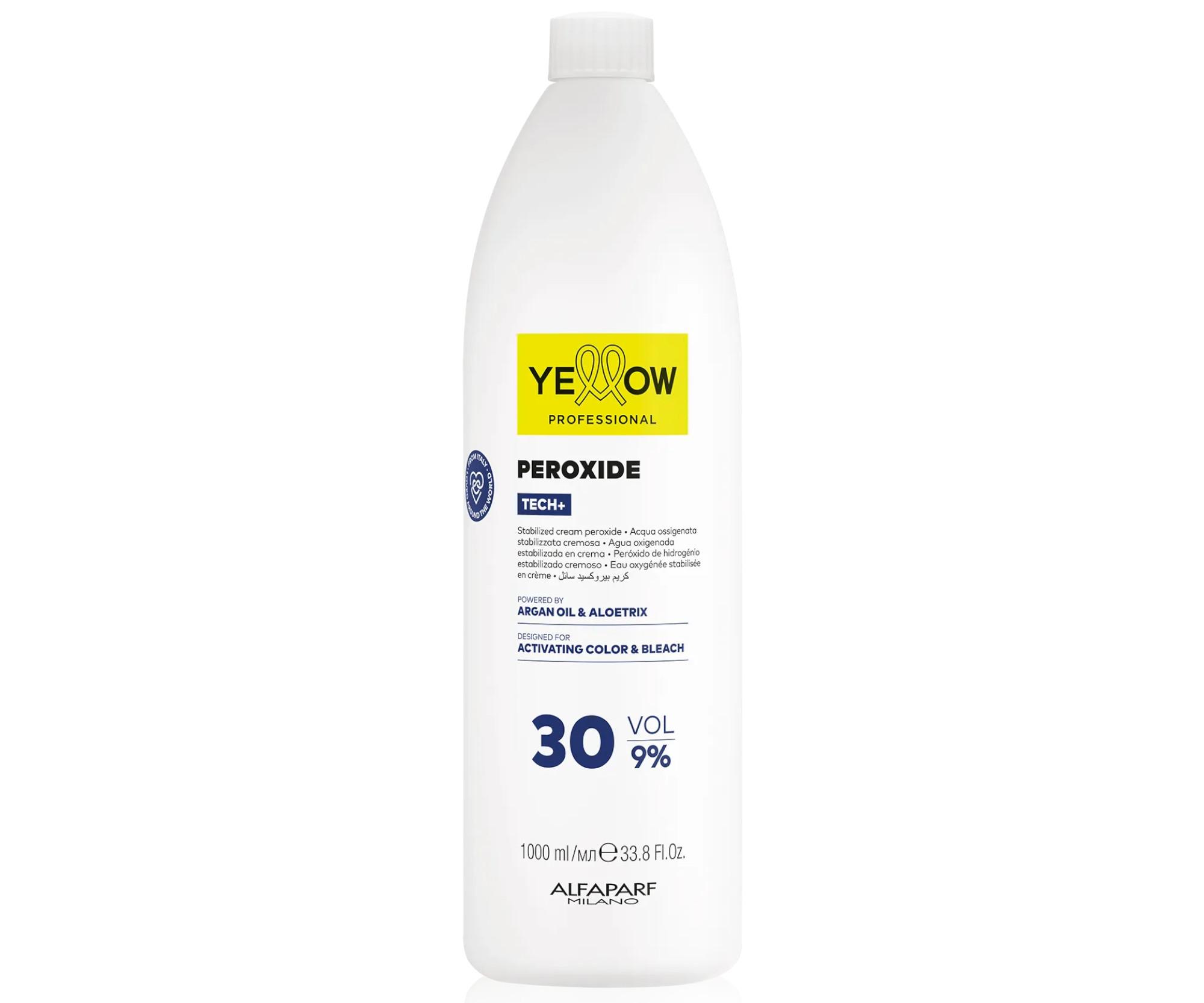 E-shop Oxidačný krém Yellow Professional Peroxide Tech+ 30 Vol. 9% - 1000 ml + darček zadarmo