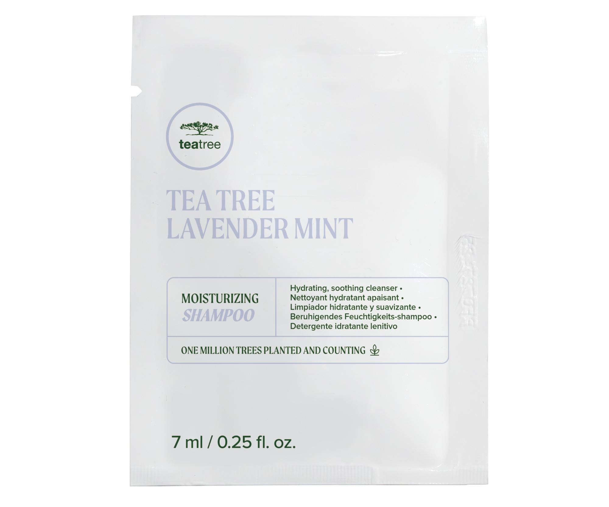 E-shop Šampón pre suché vlasy Paul Mitchell Tea Tree Lavender Mint Moisturizing Shampoo - 7 ml