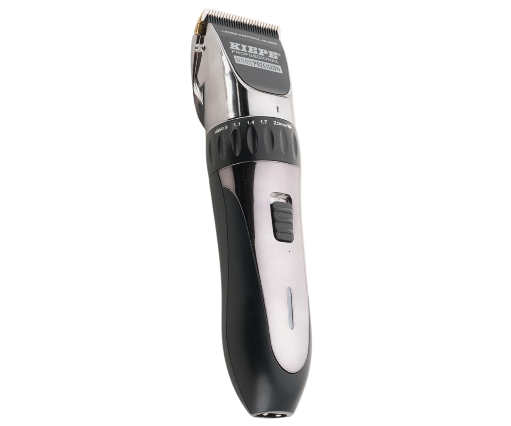 E-shop Strojček na vlasy Kiepe Professional Home Precision Hair Clipper 6210 - chrómový + darček zadarmo
