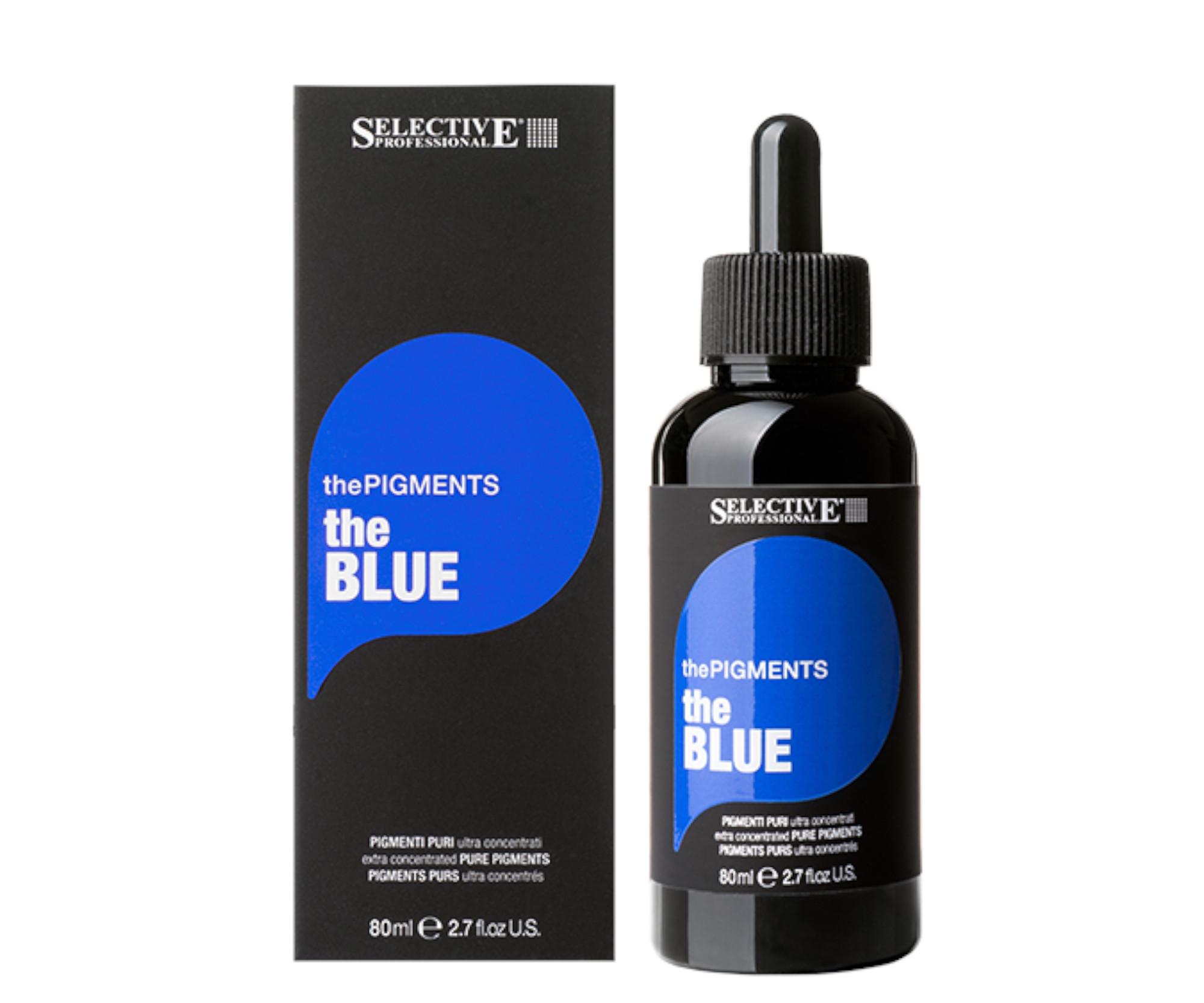 E-shop Ultra koncentrované čisté pigmenty Selective Professional ThePigments TheBlue - 80 ml, modré + darček zadarmo