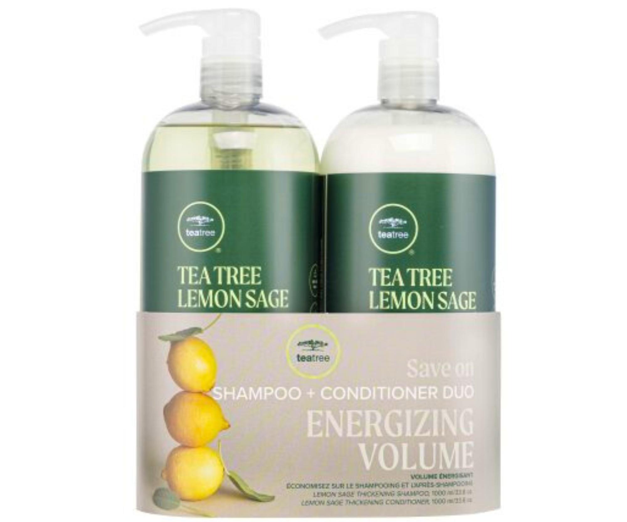 Sada pre objem vlasov Paul Mitchell Tea Tree Lemon Sage Save On Duo + darček zadarmo
