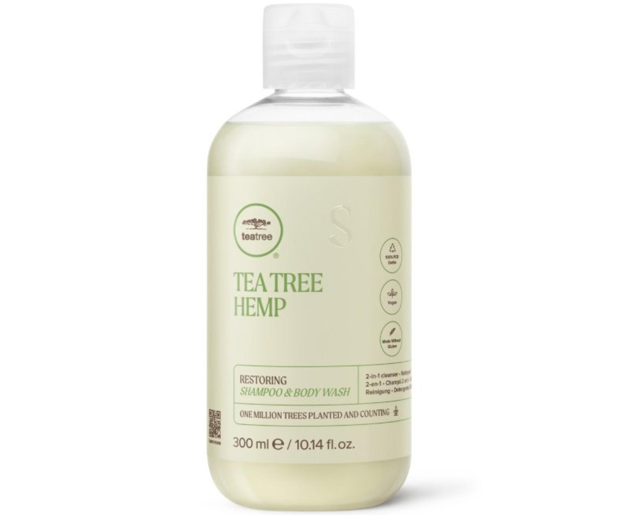 E-shop Regeneračný šampón a sprchový gél s konopným olejom Paul Mitchell Tea Tree Hemp - 300 ml + darček zadarmo