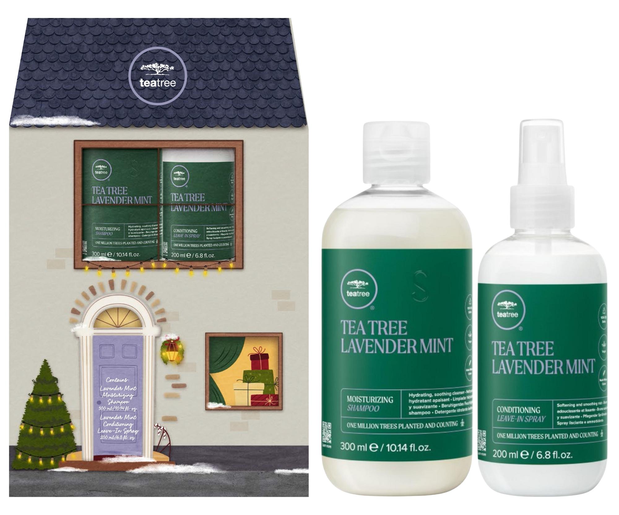 E-shop Darčeková sada pre suché vlasy Paul Mitchell Tea Tree Lavender Mint Duo + darček zadarmo