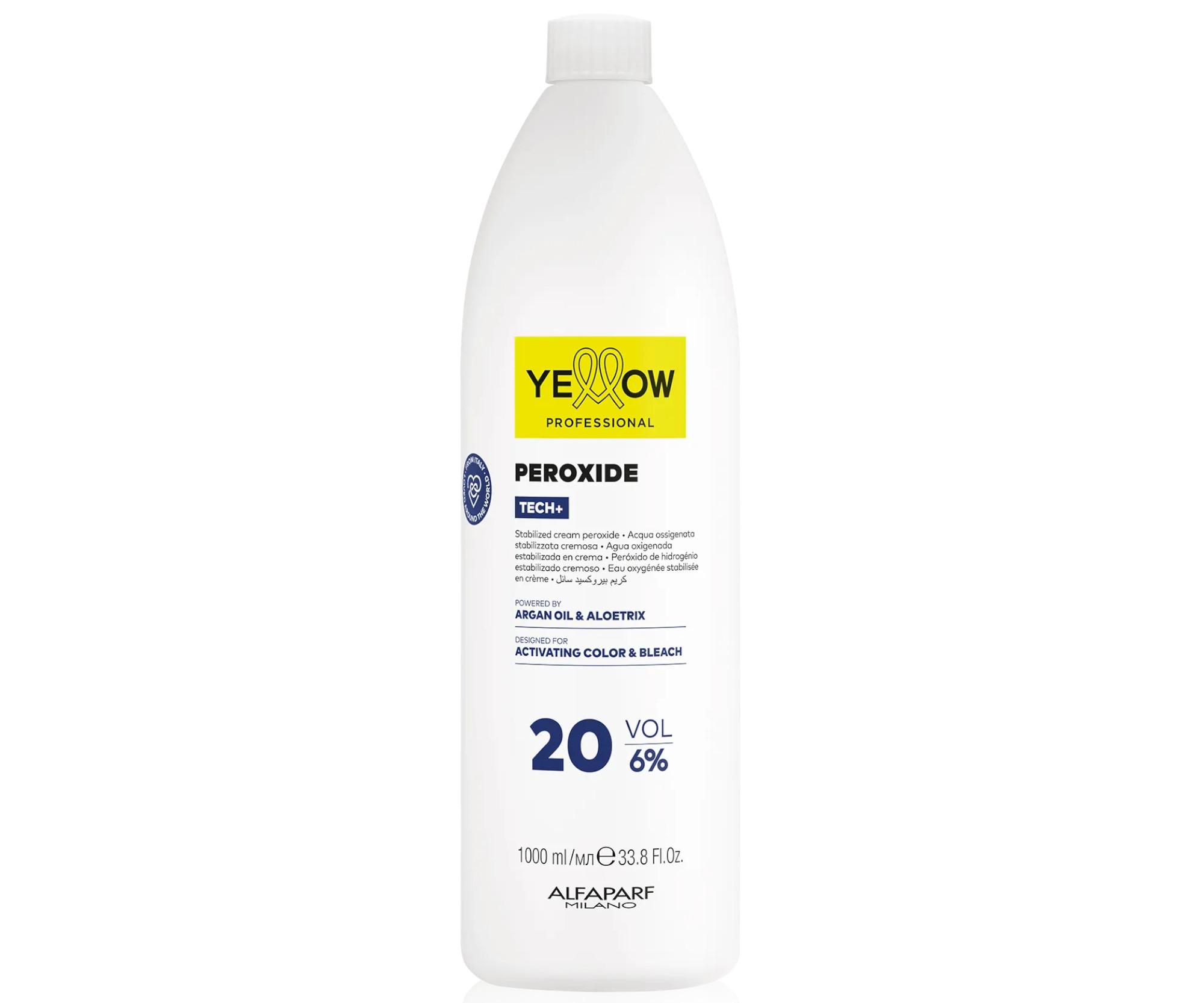 E-shop Oxidačný krém Yellow Professional Peroxide Tech+ 20 Vol. 6% - 1000 ml + darček zadarmo