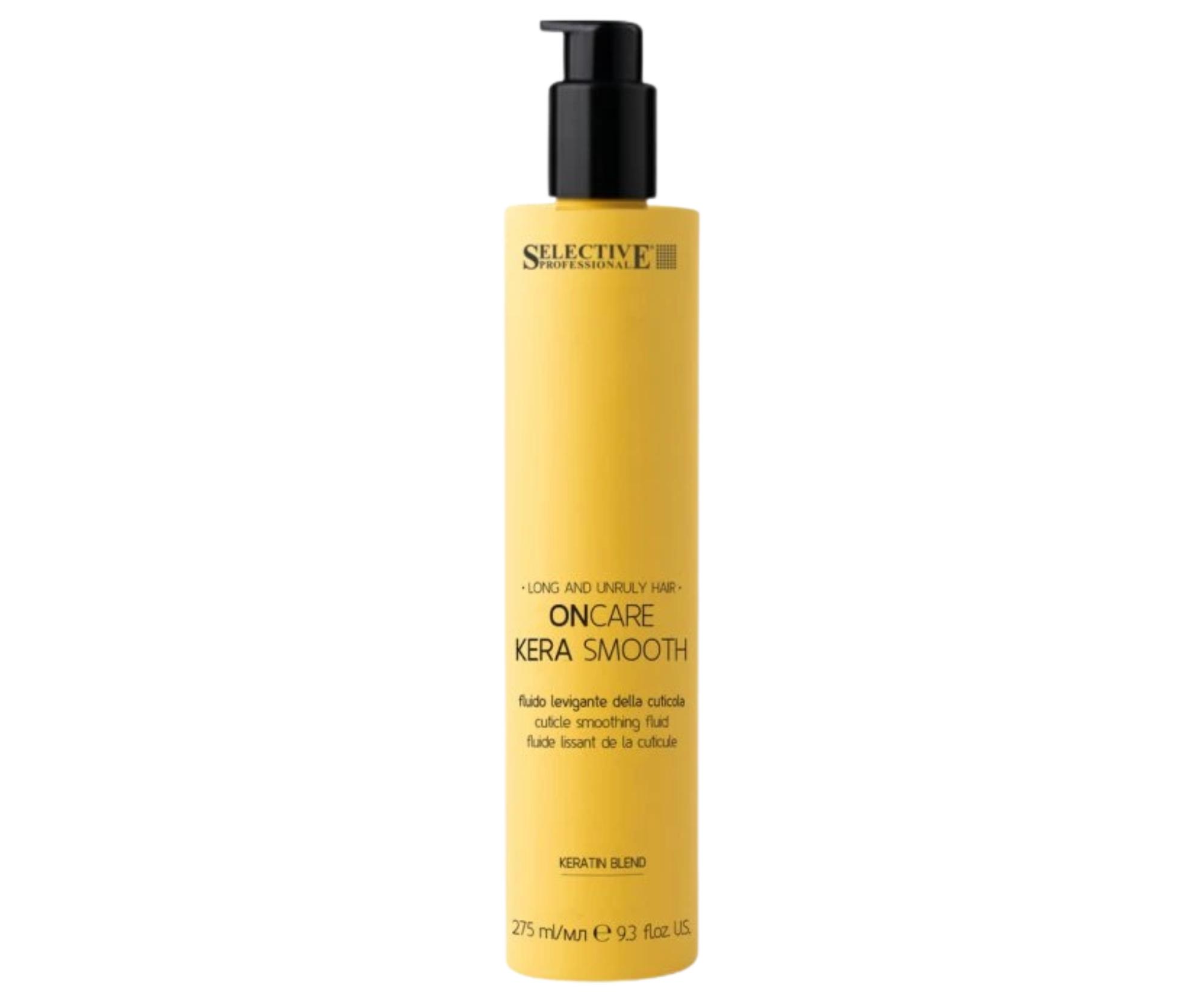 E-shop Uhladzujúce mlieko s keratínom pre nepoddajné dlhé vlasy Selective Professional OnCare Kera Smooth Fluid - 275 ml + darček zadarmo