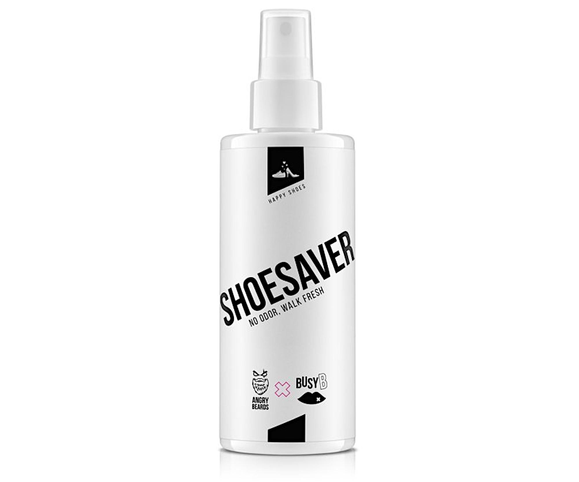 E-shop Sprej na odstránenie zápachu a prevoňanie obuvi Angry Beards x BusyB ShoeSaver - 200 ml (AB/BB-FT010-012HS-200-2516) + darček zadarmo