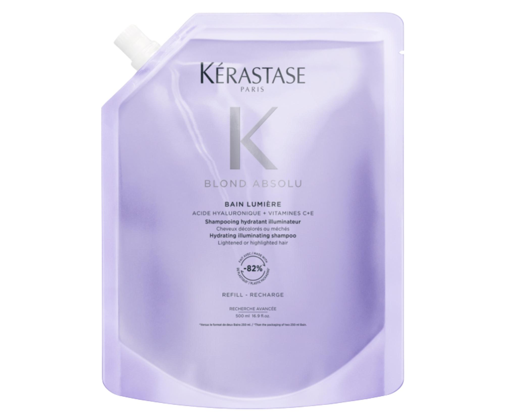 Rozjasňujúci šampón pre blond vlasy Kérastase Blond Absolu Bain Lumiére Refill - 500 ml, náhradná náplň + darček zadarmo