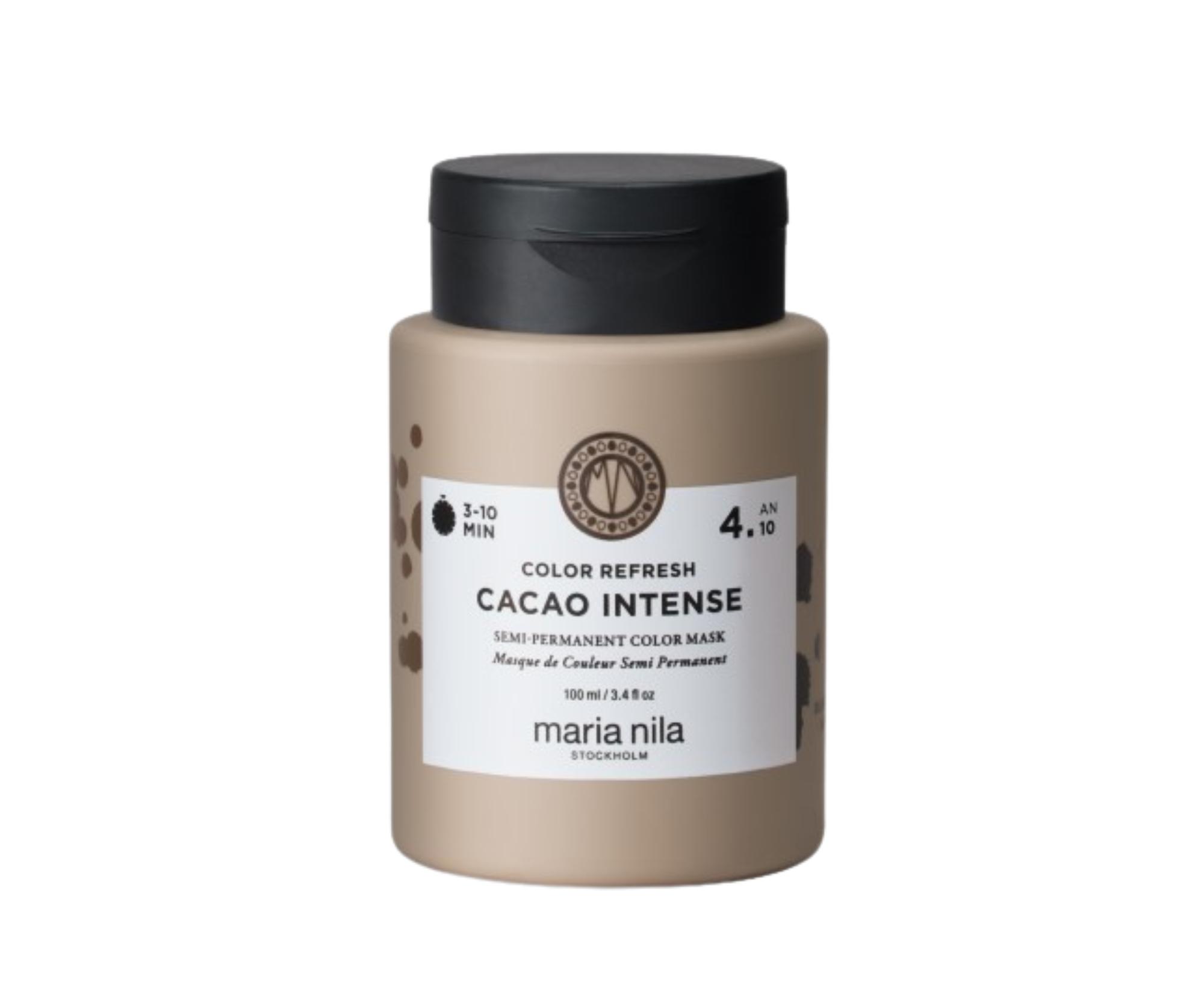 E-shop Maska na oživenie farby vlasov Maria Nila Colour Refresh Cacao Intense - tmavo hnedá, 100 ml + darček zadarmo