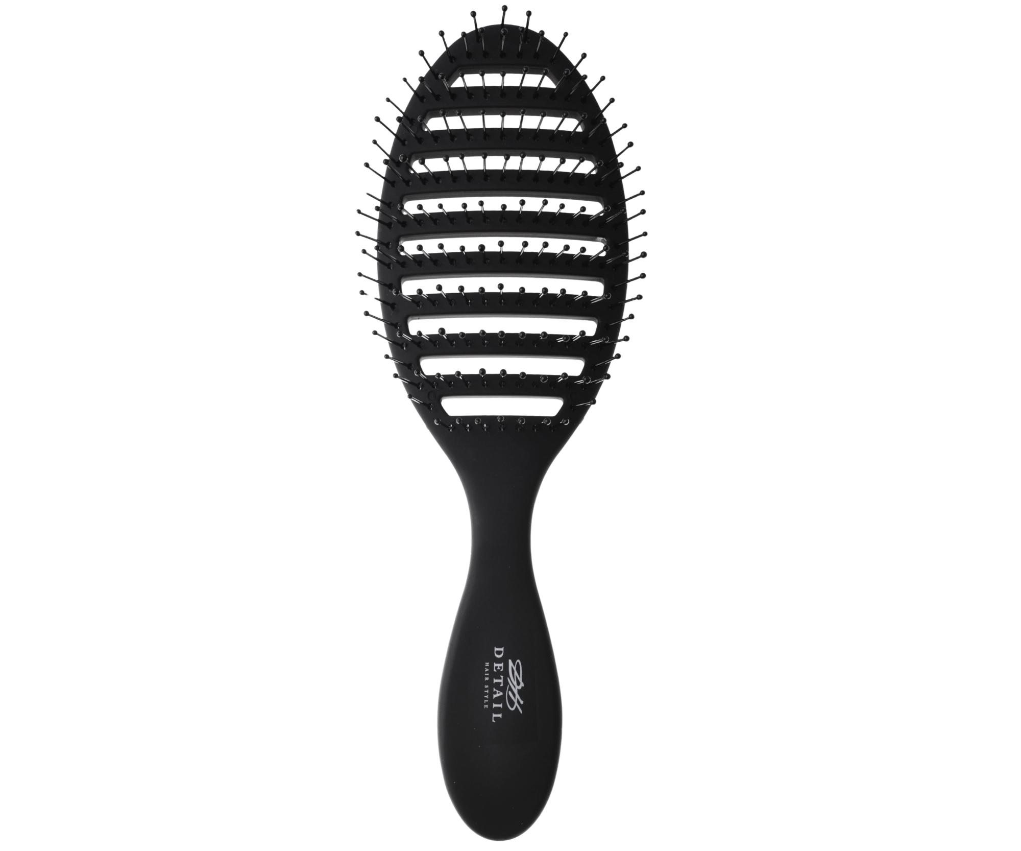 E-shop Kefa na rozčesávanie a fúkanie vlasov Detail - Hair style Vent Brush - čierna + darček zadarmo
