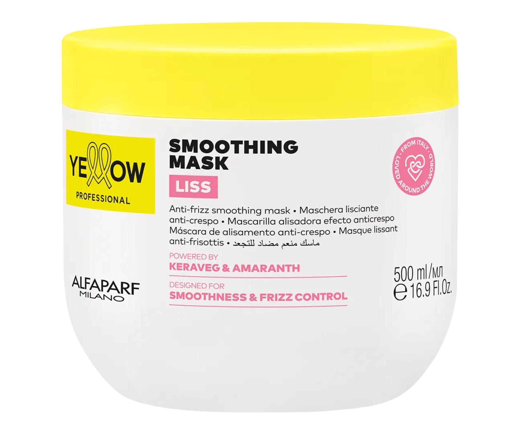 E-shop Maska na uhladenie vlasov Yellow Professional Liss Smoothing Mask - 500 ml + darček zadarmo