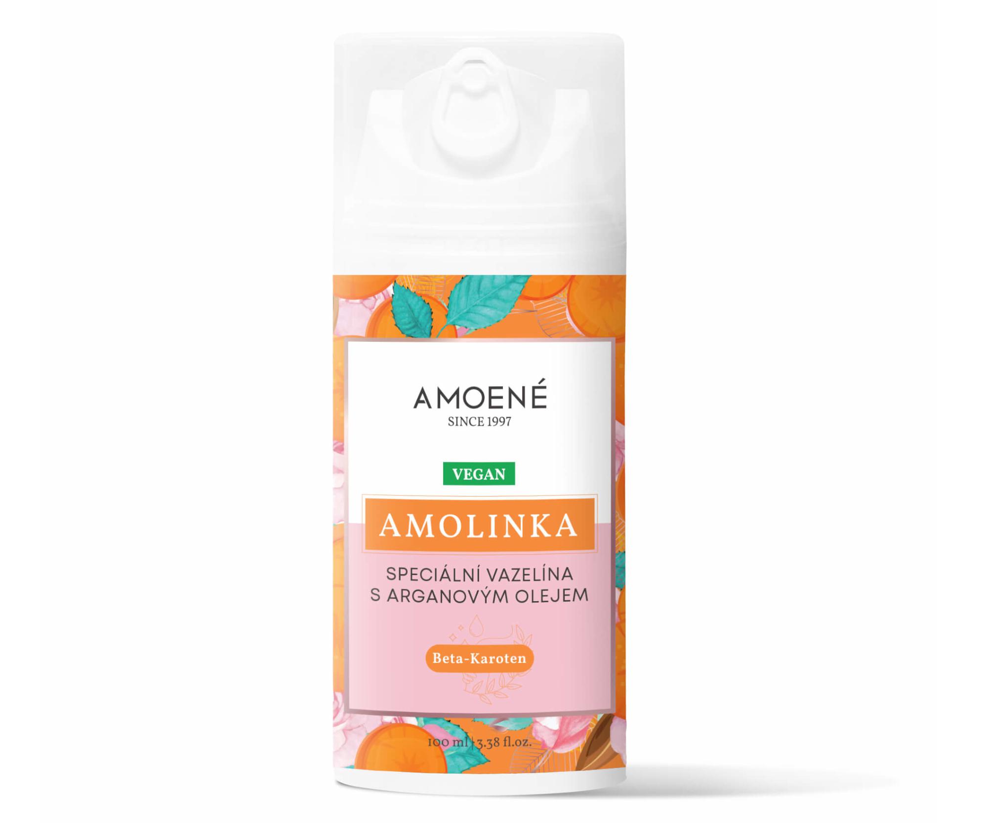 E-shop Kozmetická vazelína s arganovým olejom Amoené Amolinka - beta-karotén, 100 ml (012A0GW10BA) + darček zadarmo