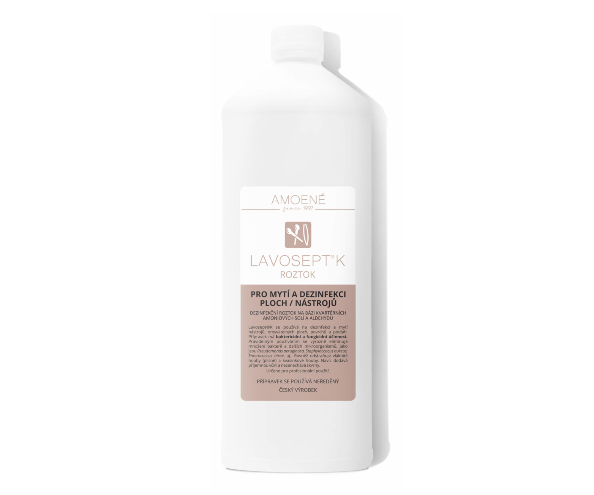 E-shop Dezinfekcia nástrojov a ploch Amoené Lavosept - trnka - 1000 ml (0132T1L001; 0137T1L001) + darček zadarmo