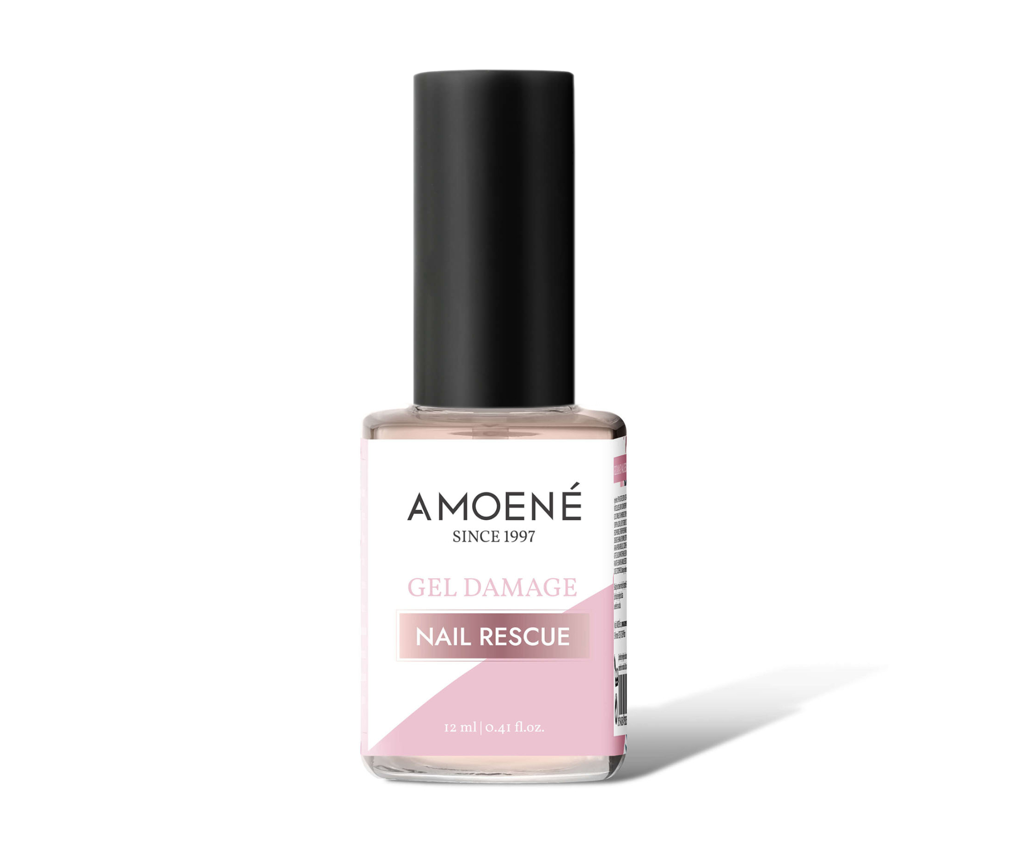 E-shop Lak na extrémne zničené nechty Amoené, púdrová - 12 ml (011100BNAR) + darček zadarmo