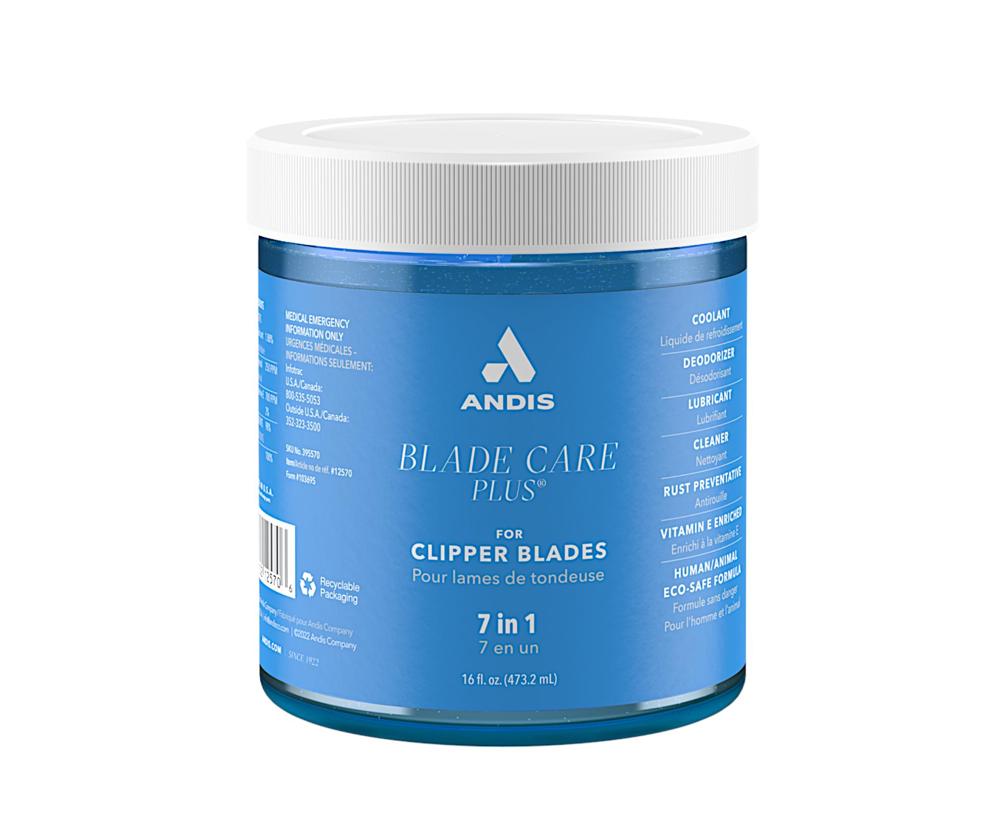 E-shop Mazacia kúpeľ na strihacie hlavice 7v1 Andis Blade Care Plus - 473,2 ml (12570) + darček zadarmo