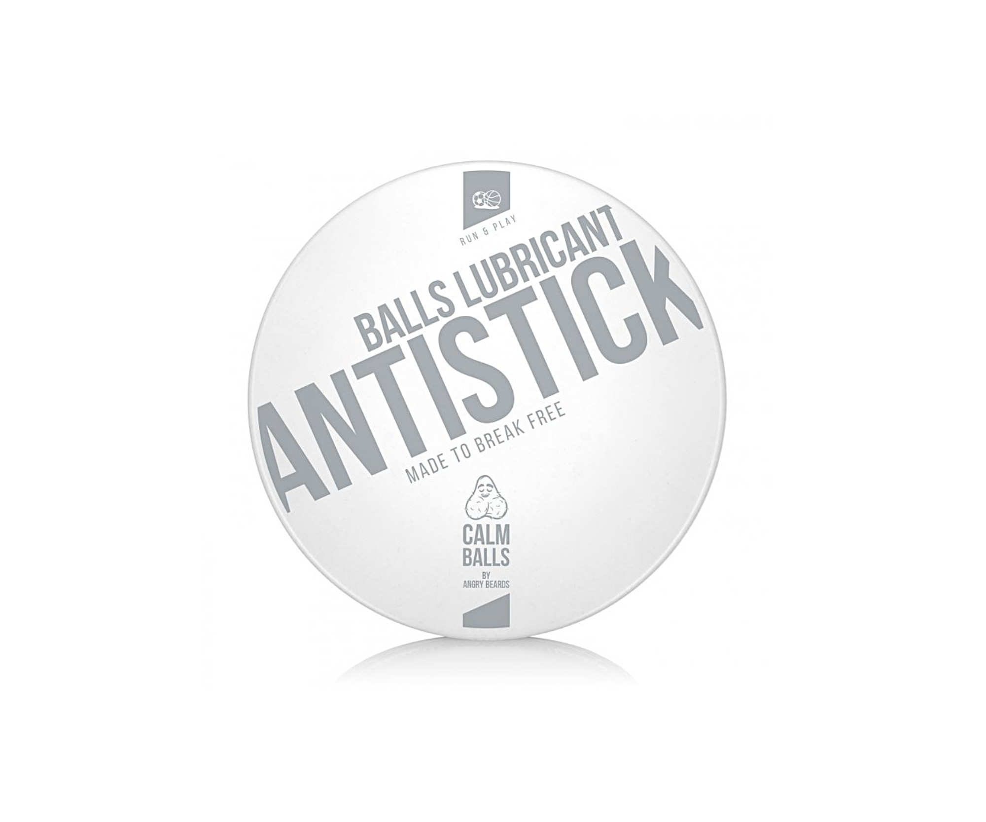 E-shop Športový lubrikant pre mužov na intímne partie Angry Beards Calm Balls Antistick - 55 g (AB-BL005-023RP-055-2420) + darček zadarmo
