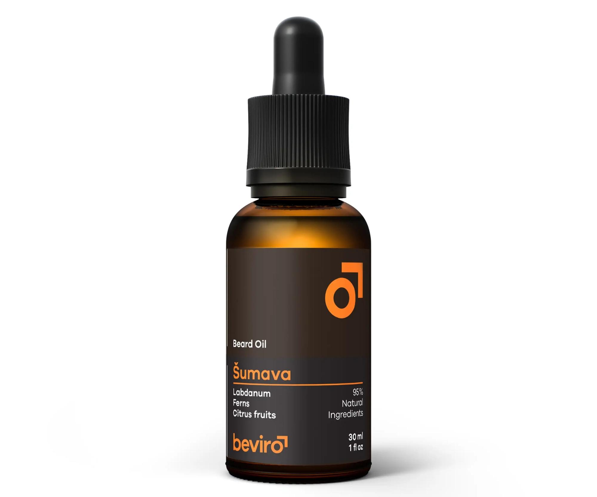 E-shop Oleje na fúzy Beviro Beard Oil Šumava - 30 ml + darček zadarmo
