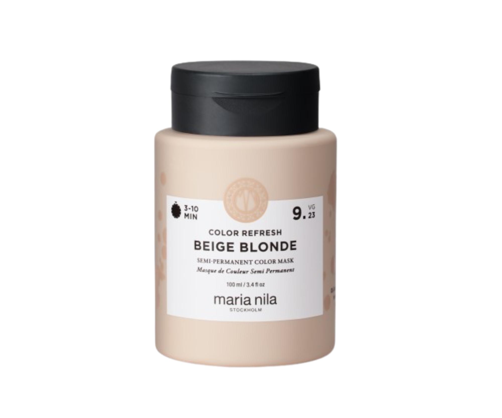 E-shop Maska na oživenie farby vlasov Maria Nila Colour Refresh Beige Blonde - béžová blond, 100 ml + darček zadarmo