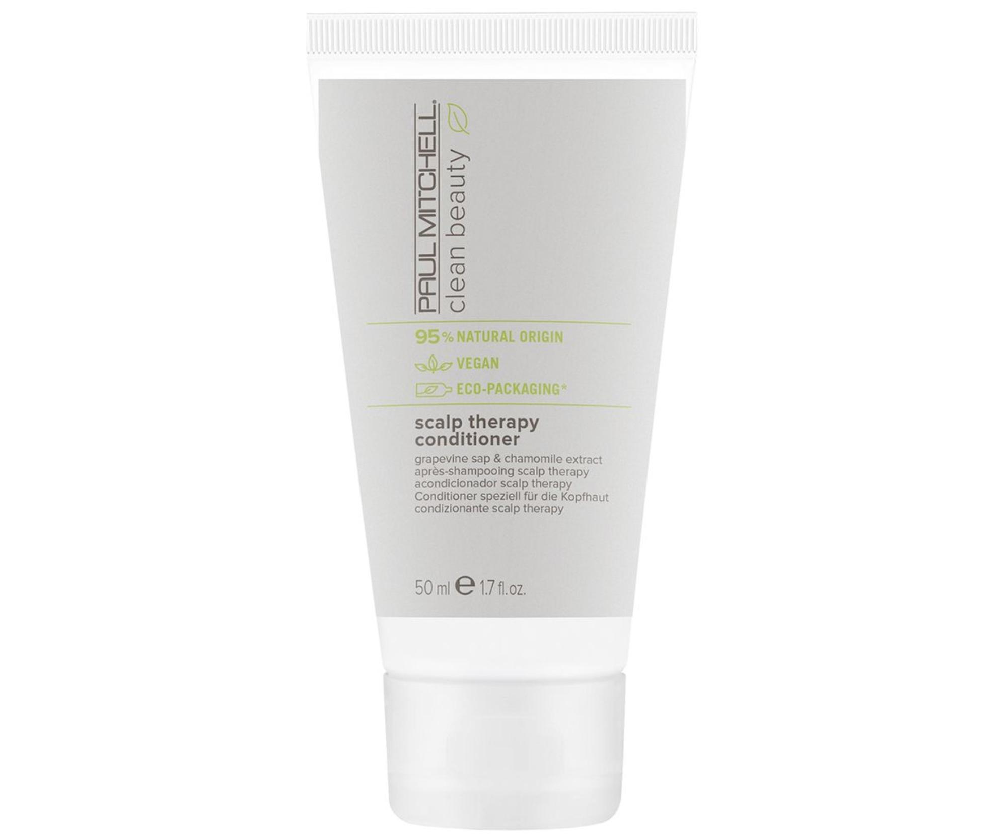 E-shop Upokojujúci kondicionér pre citlivú pokožku Paul Mitchell Clean Beauty Scalp Therapy - 50 ml + darček zadarmo