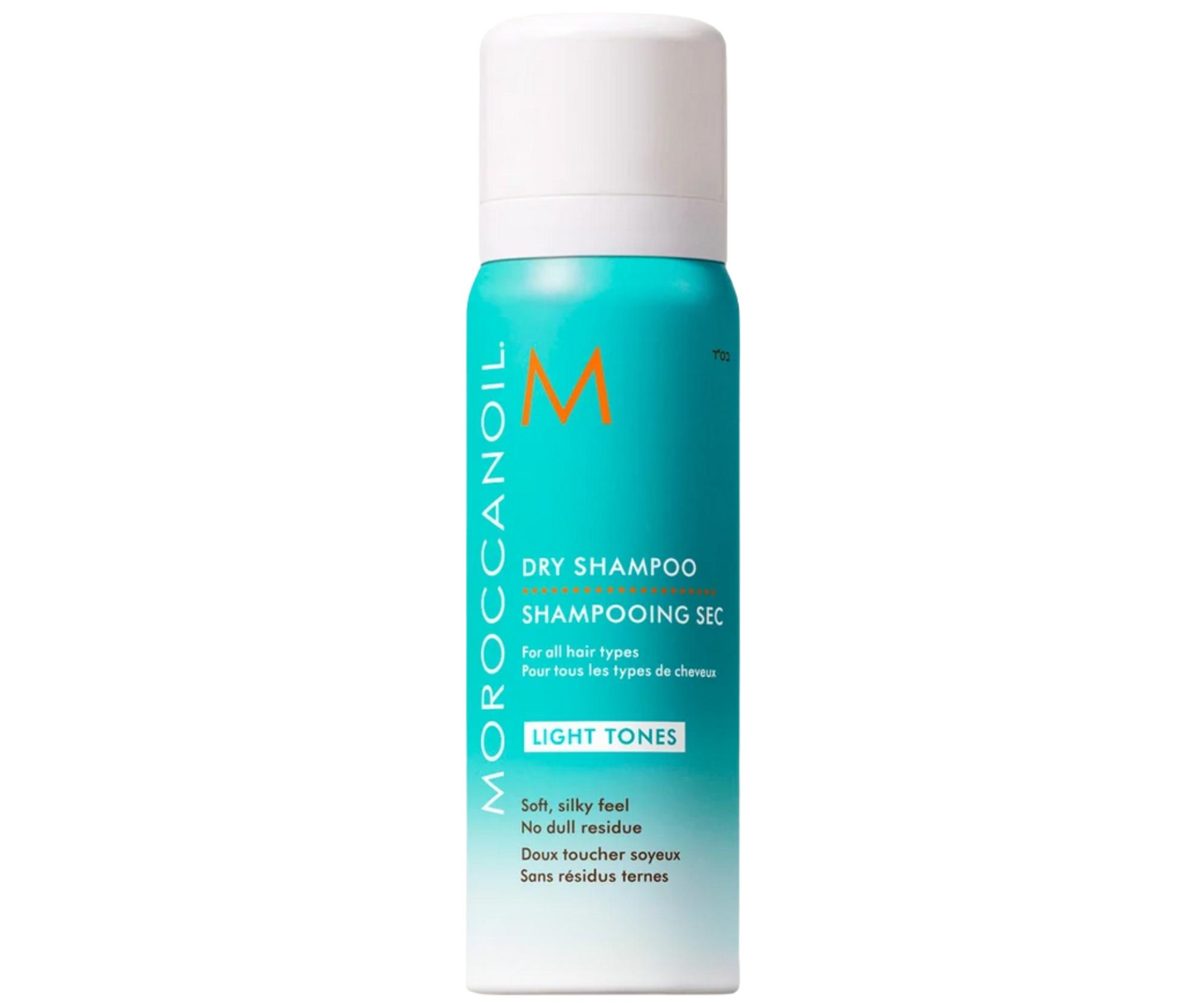 E-shop Suchý šampón pre svetlé odtiene vlasov Moroccanoil Light Tones - 62 ml + darček zadarmo
