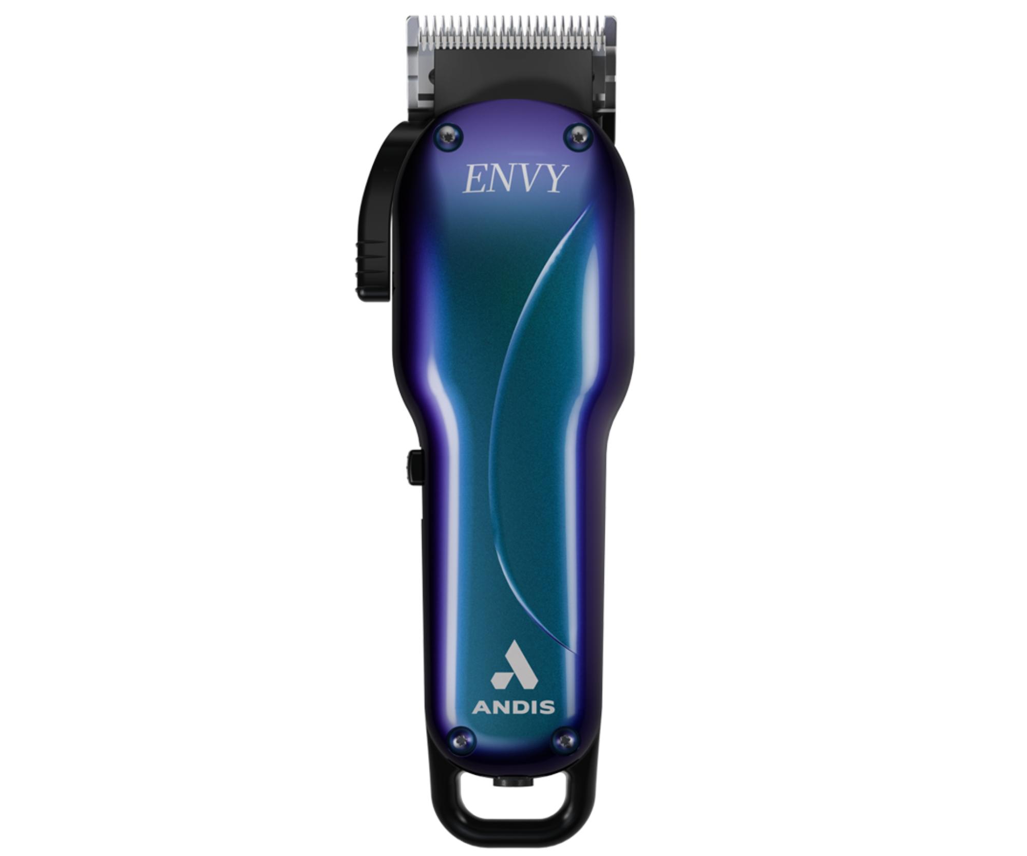 E-shop Profesionálny strojček na vlasy Andis Envy Li Galaxy Cordless 561559 - perleťovo modrý + darček zadarmo