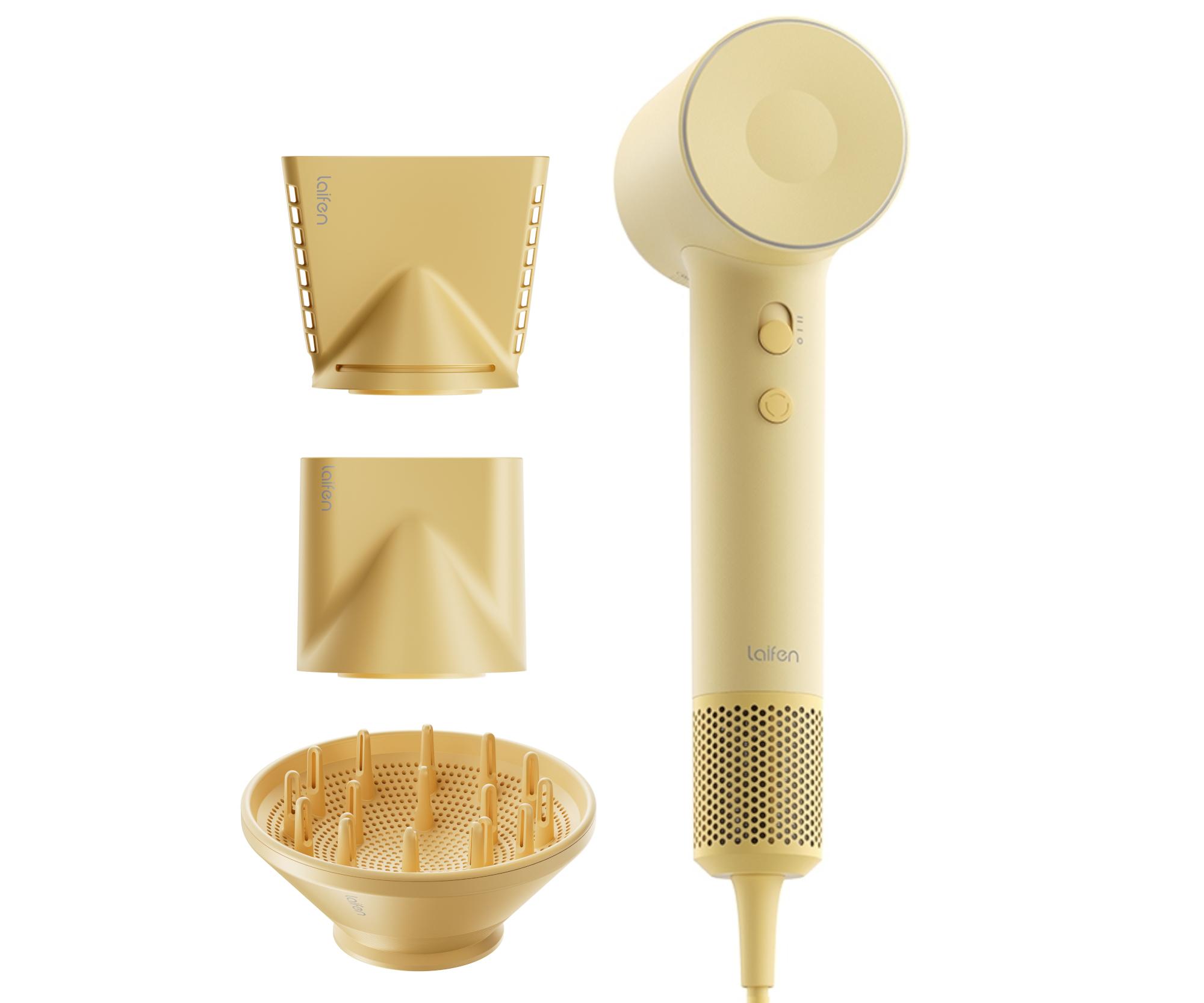 E-shop Profesionálny fén na vlasy Laifen Swift SE 2 Special Yellow - 1500 W, pastelový žltý + darček zadarmo