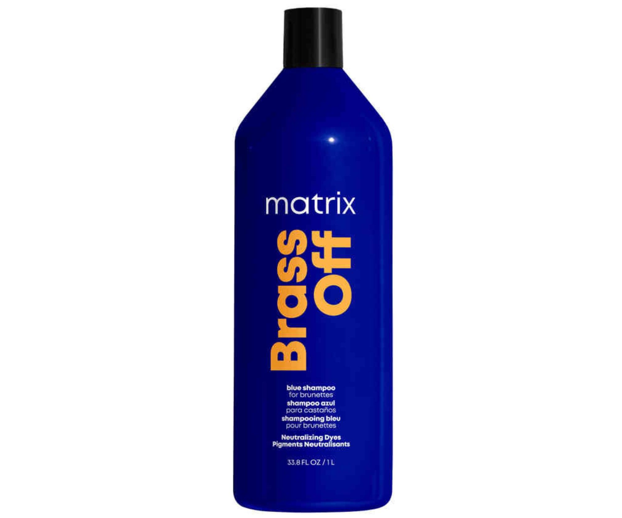 E-shop Šampón pre neutralizáciu mosadzných a oranžových tónov Matrix Brass Off - 1000 ml + darček zadarmo