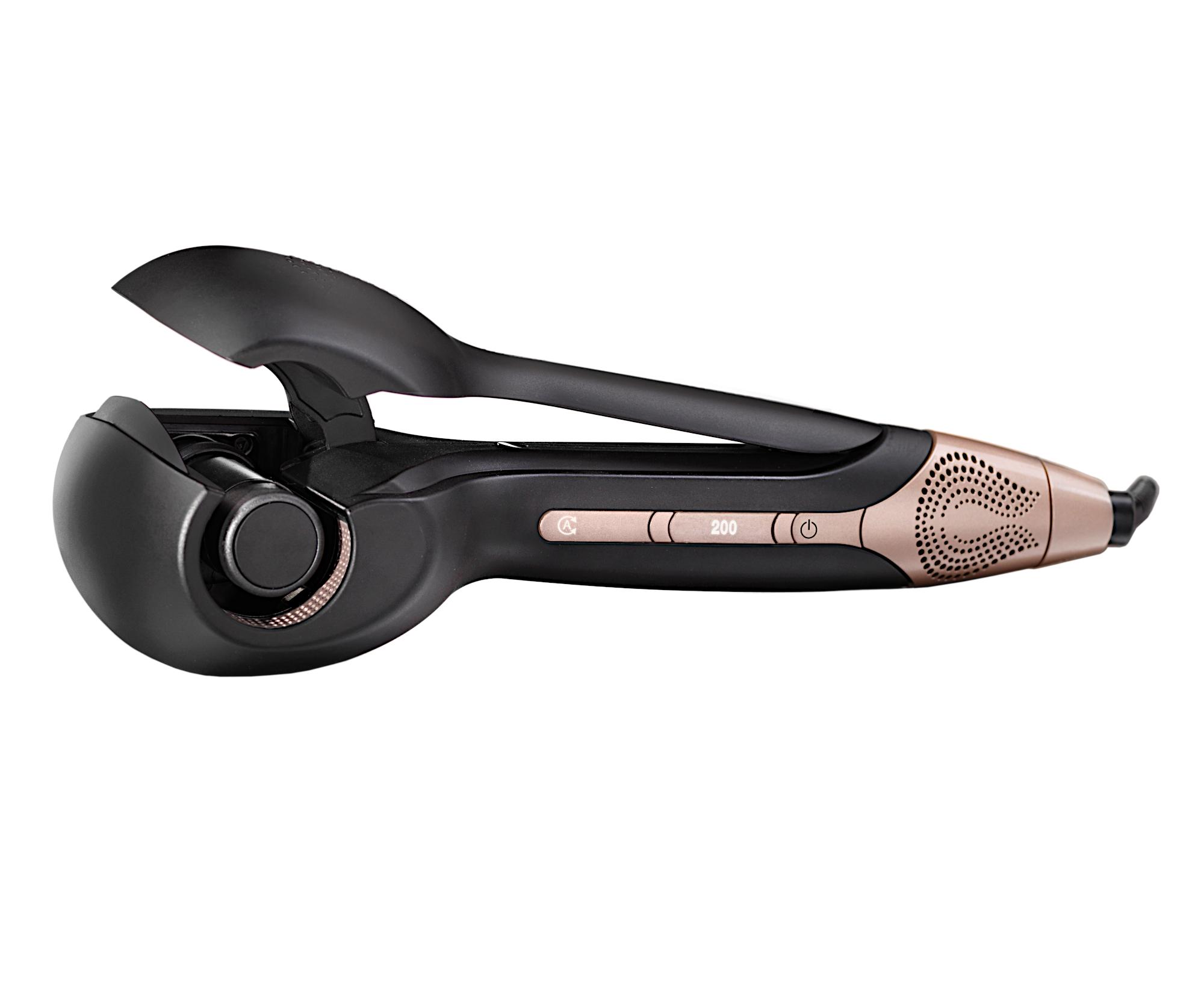 E-shop Automatická kulma na vlasy Babyliss Wave Secret Air - čierna, rosegold (C1900E) + darček zadarmo