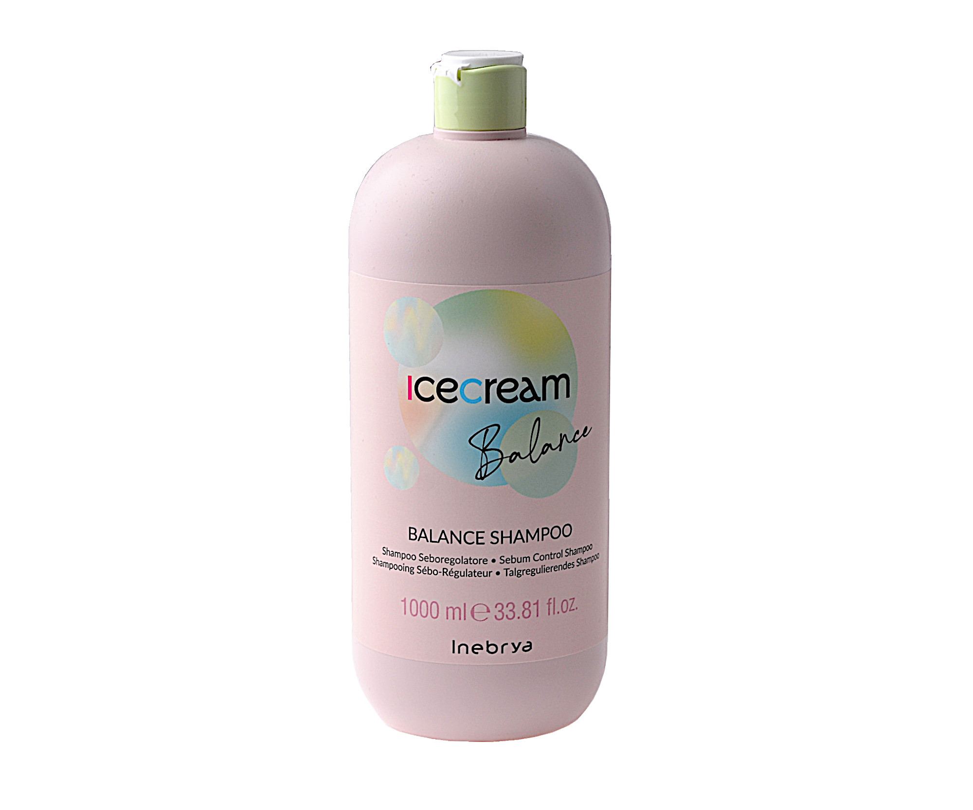 E-shop Šampón na vlasy s tendenciou na mastenie Inebrya Ice Cream Balance - 1000 ml (771026386) + darček zadarmo