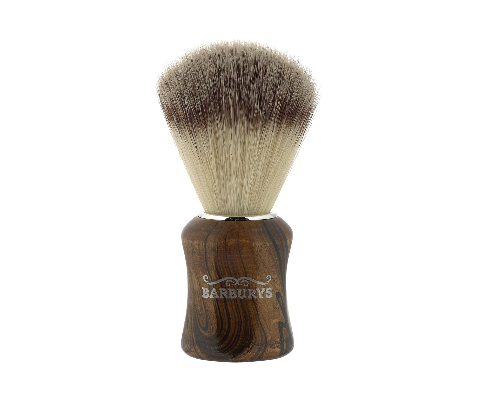 E-shop Štetka na holenie Sibel Barburys Techno Walnut - drevená (0002322) + darček zadarmo