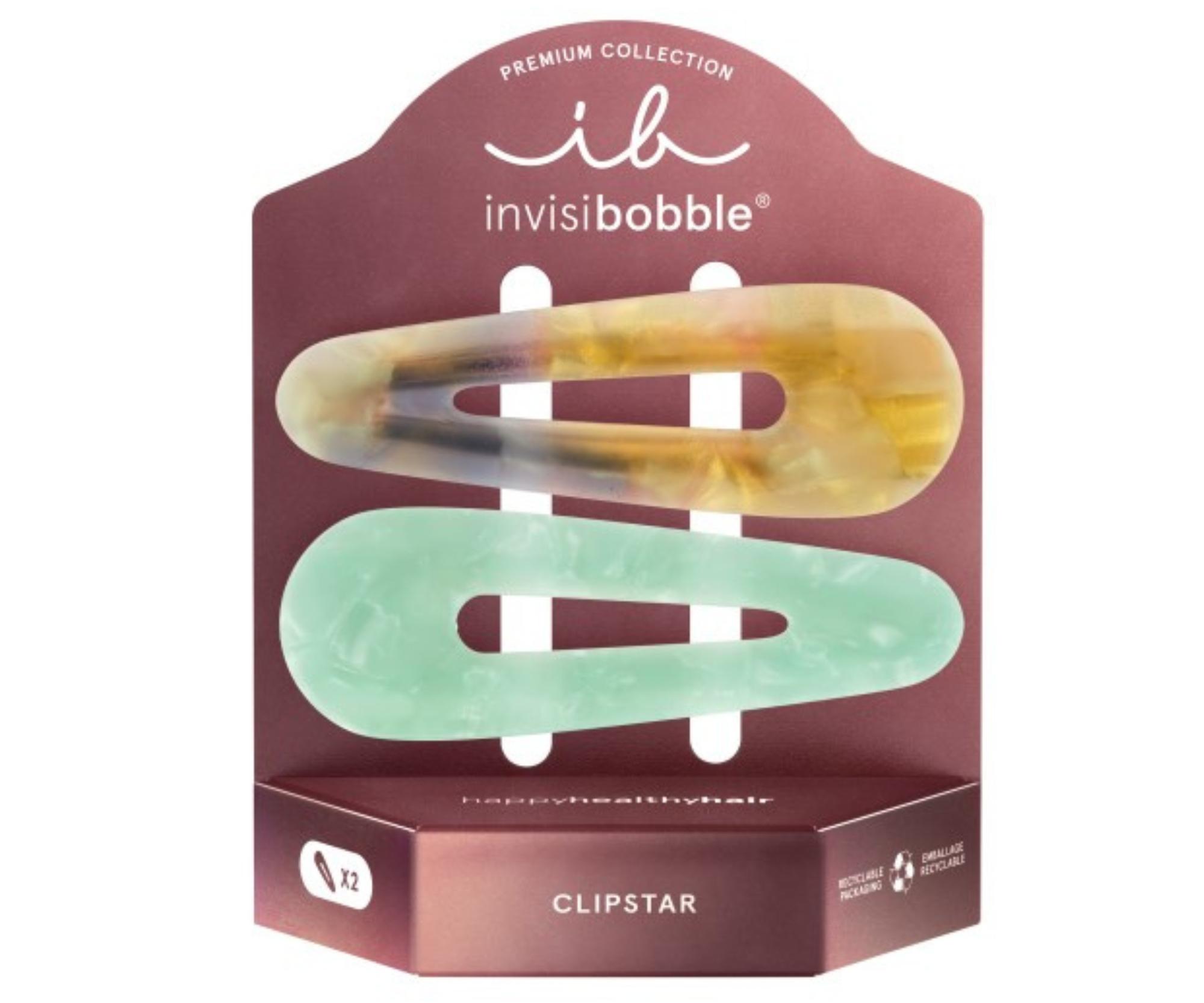 E-shop Ozdobné klipsy do vlasov Invisibobble Clipstar Premium Rainbow Carousel - 2 ks + darček zadarmo