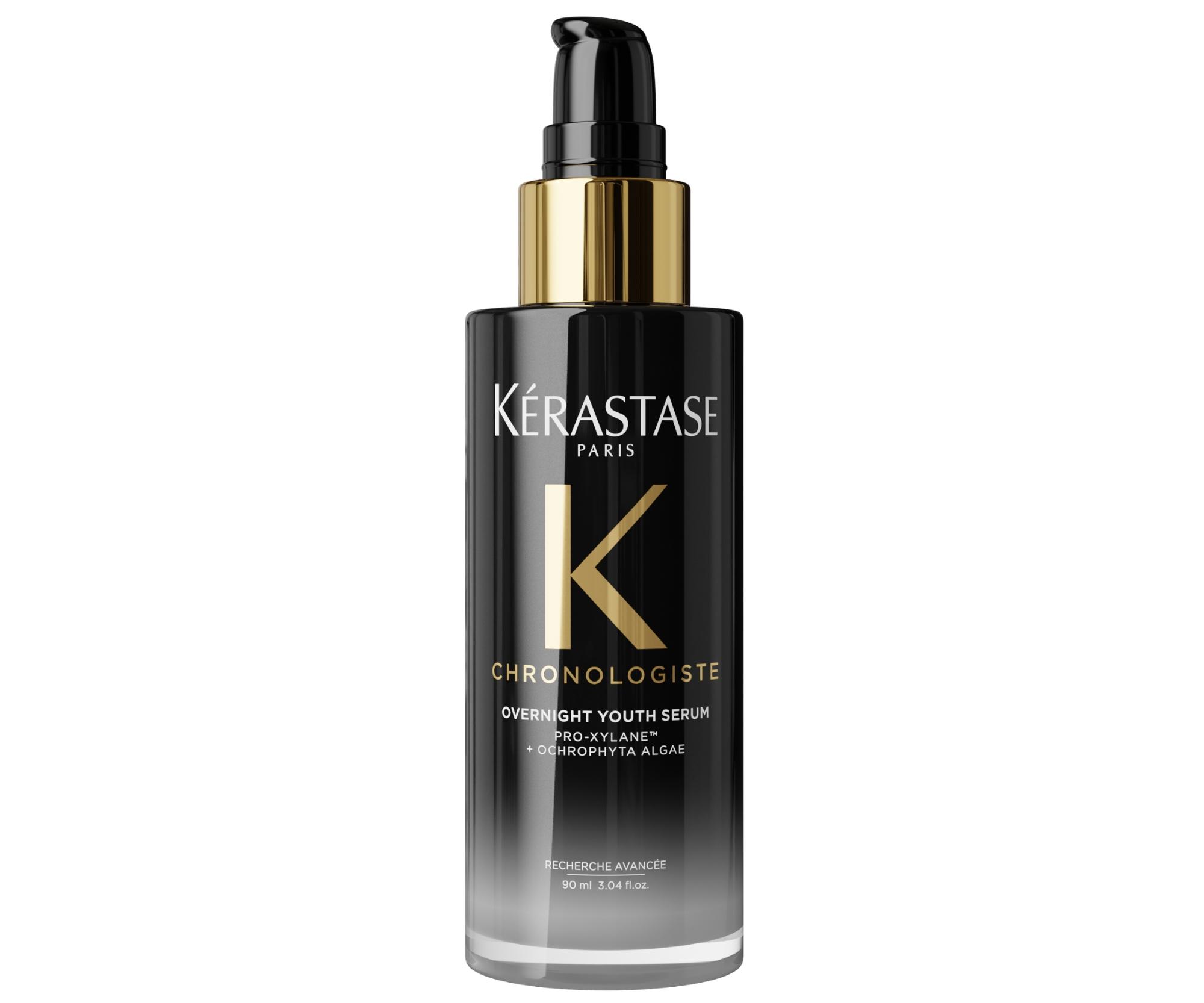 Bezoplachové nočné sérum pre starnúce vlasy Kérastase Chronologiste Overnight Youth Serum - 90 ml + darček zadarmo
