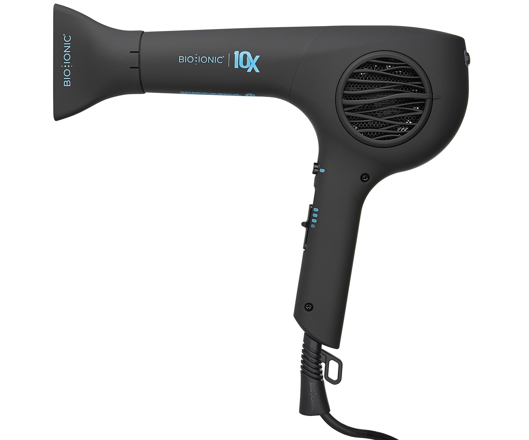 E-shop Profesionálny fén na vlasy Bio Ionic 10X Pro Ultralight Speed Dryer - 1800 W, čierny (Z-FGTBI-1070-EL-220V) + darček zadarmo