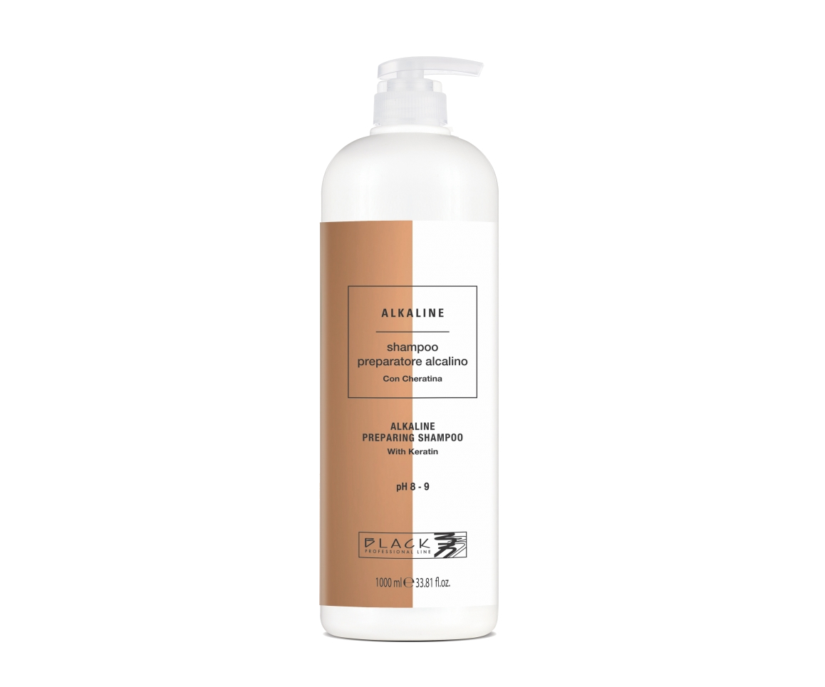 E-shop Hĺbkovo čistiaci šampón Black Professional Alkaline - 1000 ml (1256) + darček zadarmo
