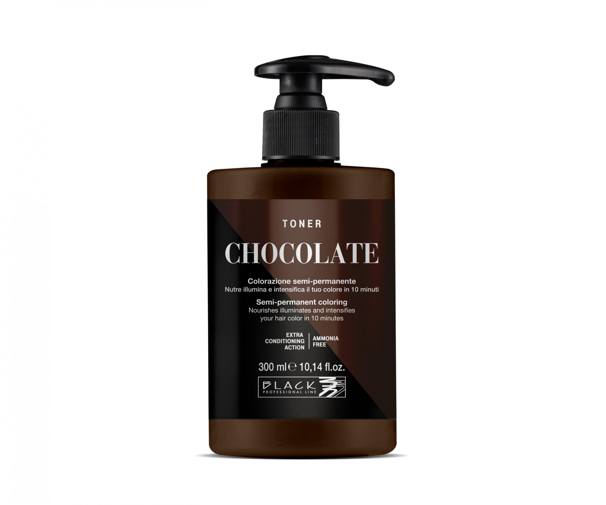 E-shop Farebný toner na vlasy Black Professional Crazy Toner - Chocolate (čokoládový) (154021) + darček zadarmo