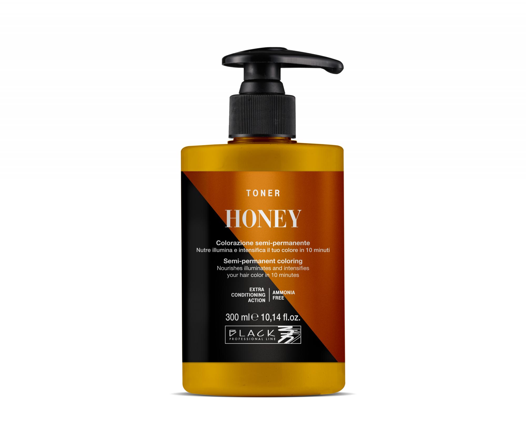E-shop Farebný toner na vlasy Black Professional Crazy Toner - Honey (medový) (154025) + darček zadarmo