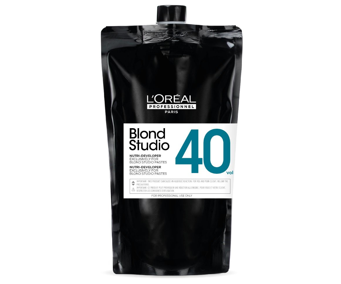 E-shop Oxidačný krém Loréal Blond Studio Platinium 40 vol. 12 % - 1000 ml - L’Oréal Professionnel + darček zadarmo