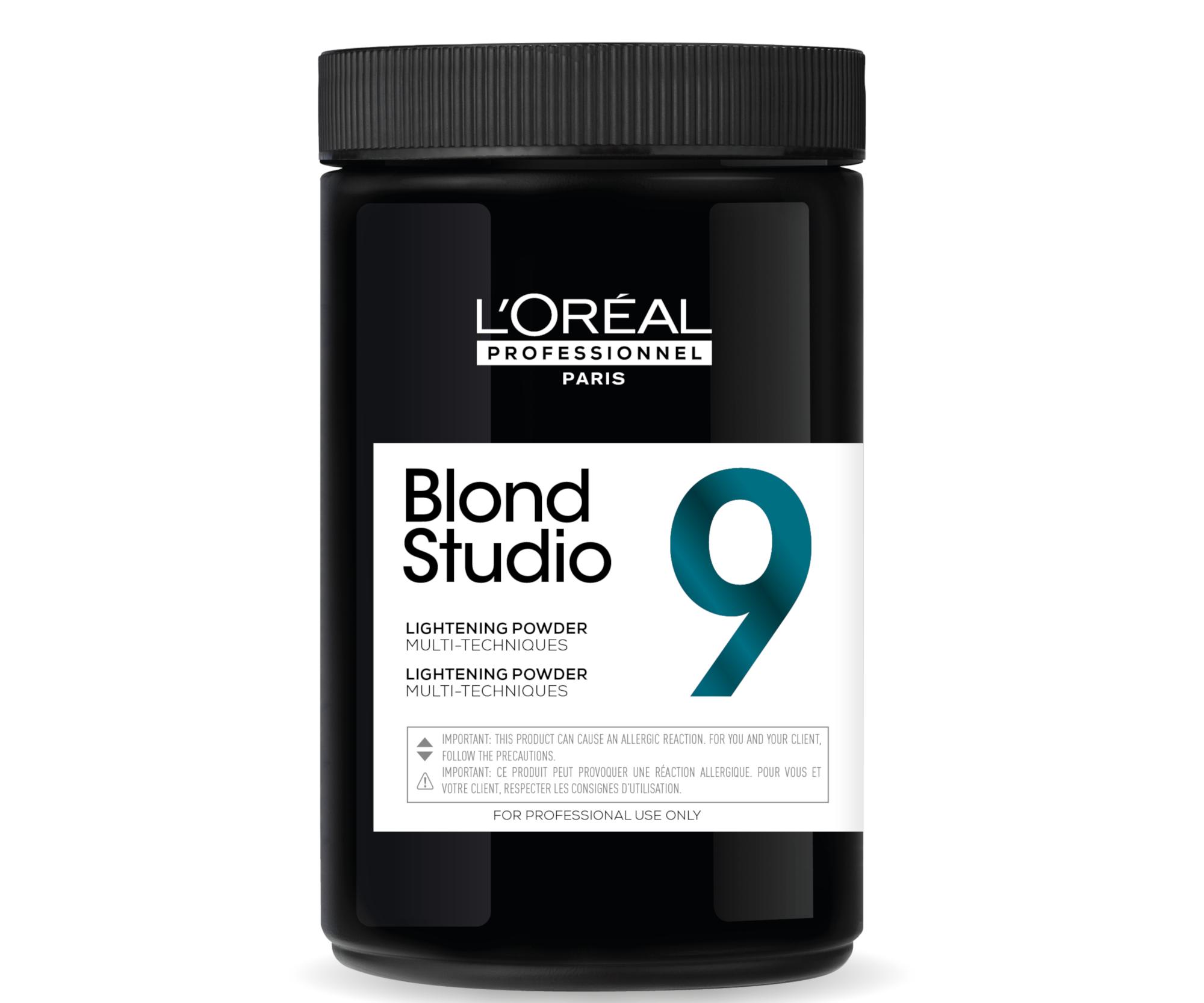 E-shop Zosvetľujúci púder Loréal Blond Studio 9 Multi-Techniques - 500 g - L’Oréal Professionnel + darček zadarmo