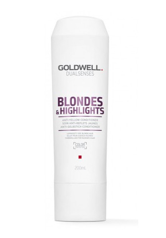 E-shop Kondicionér pre blond a melírované vlasy Goldwell Dualsenses Blonde a Highlights - 200 ml (206119) + darček zadarmo