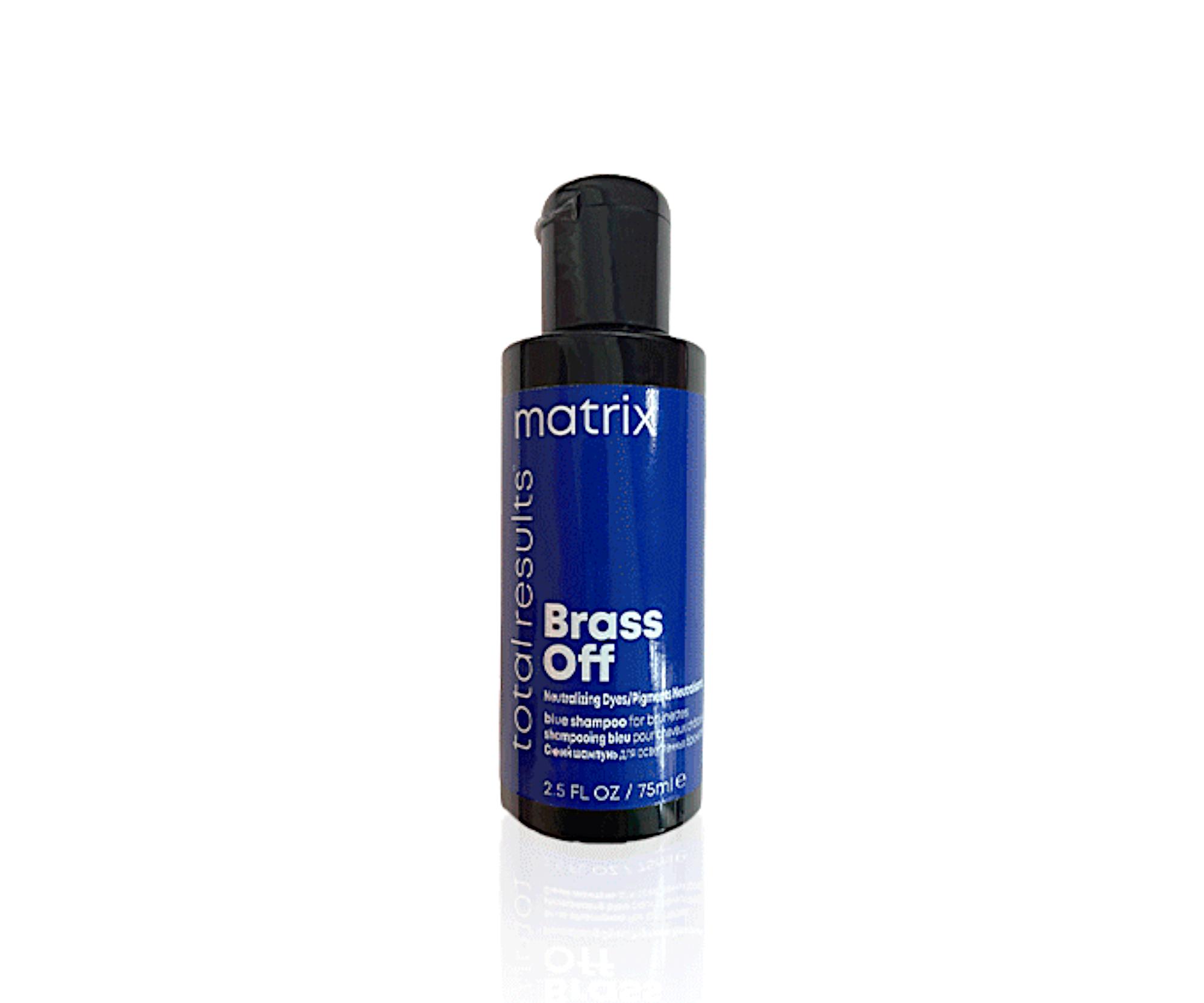E-shop Šampón pre neutralizáciu mosadzných a oranžových tónov Matrix Brass Off - 75 ml