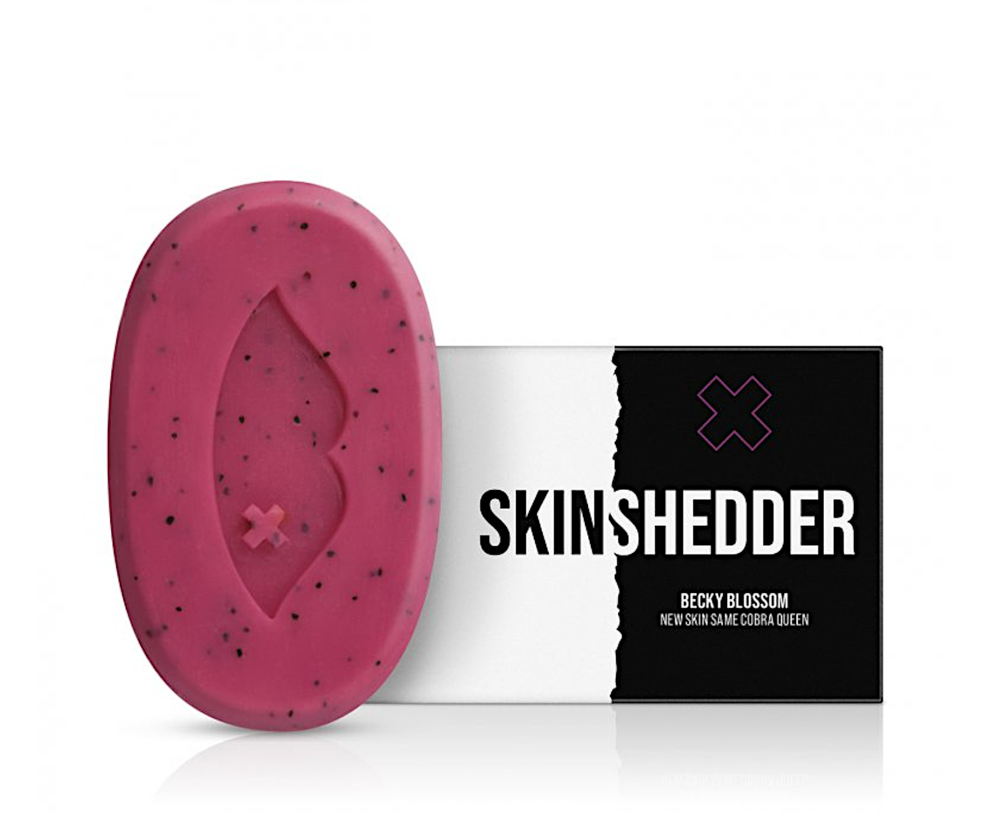 E-shop Peelingové mydlo BusyB SkinShedder Becky Blossom - 100 g + darček zadarmo