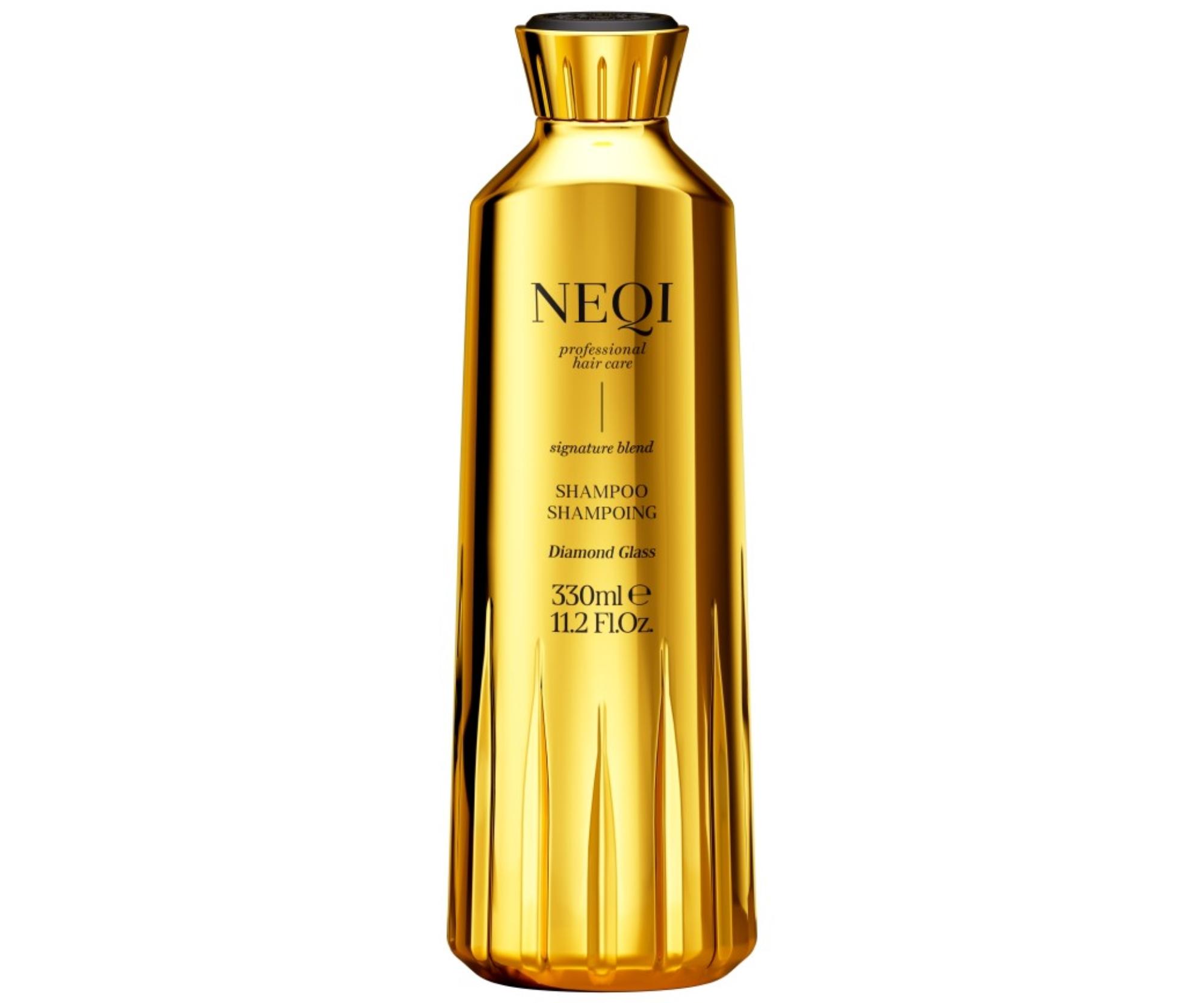 E-shop Šampón pre lesk všetkých typov vlasov Neqi Diamond Glass Shampoo - 330 ml + darček zadarmo