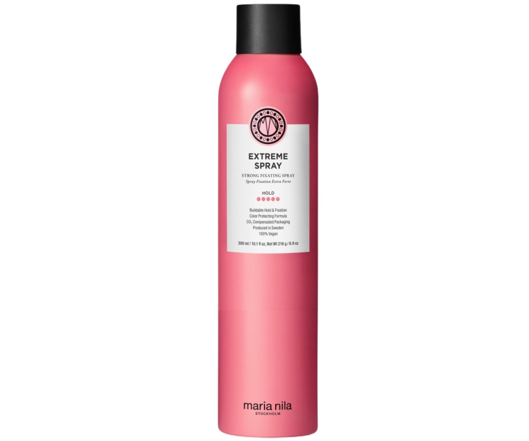 E-shop Lak na vlasy s extra silnou fixáciou Maria Nila Extreme Spray - 300 ml + darček zadarmo