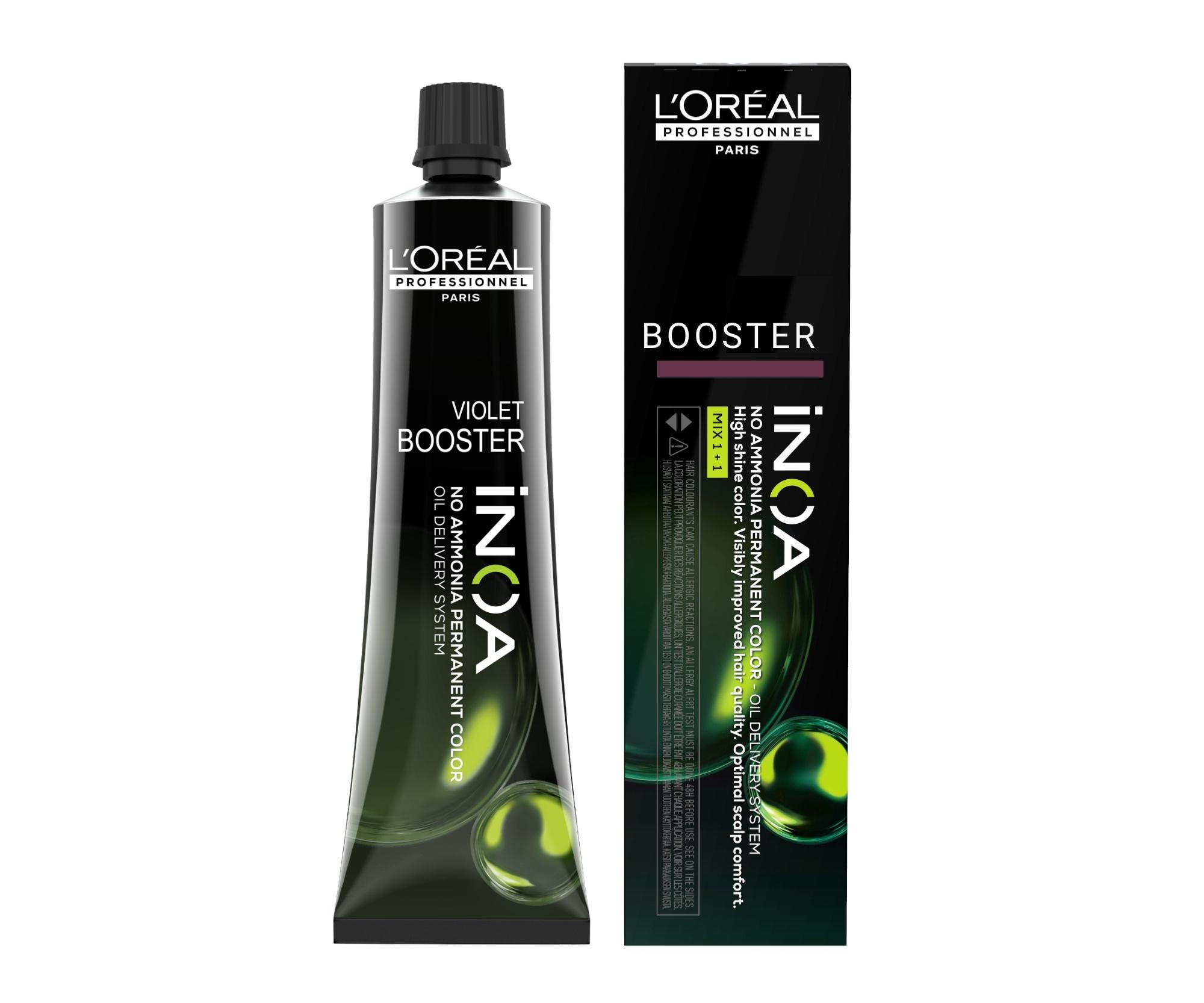 E-shop Farba na vlasy Loréal Professionnel iNOA 60 g - Booster Violet - L’Oréal Professionnel + darček zadarmo