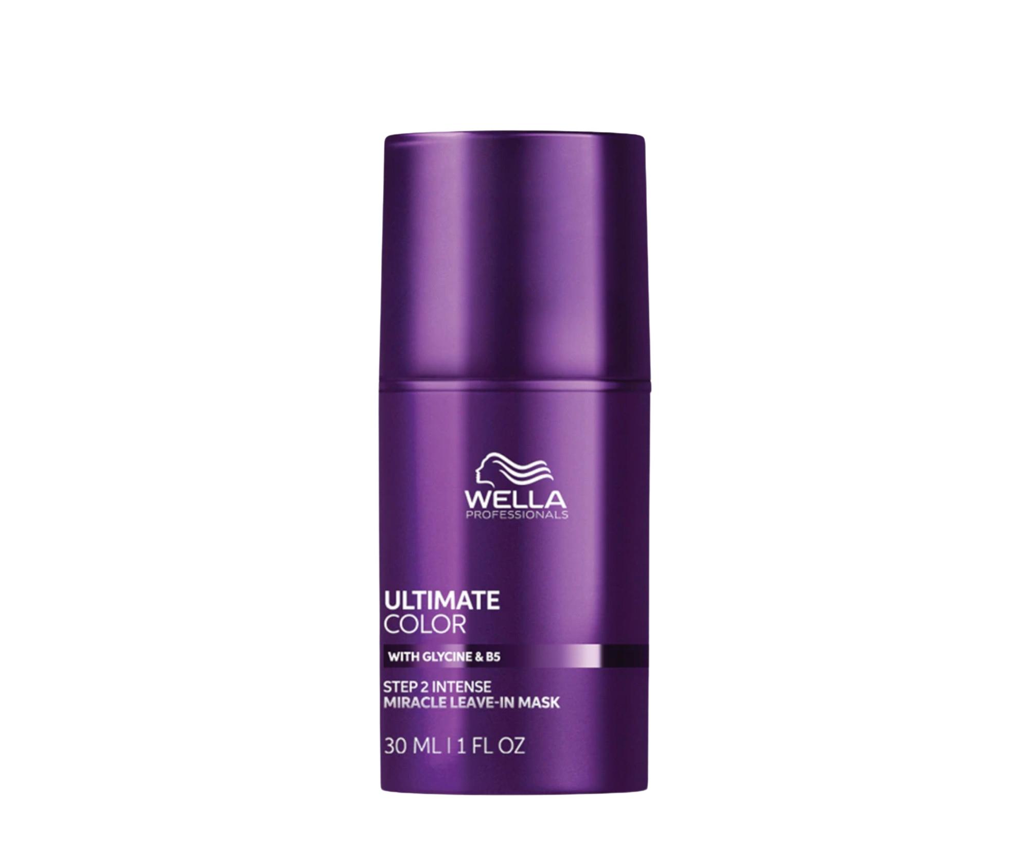 E-shop Bezoplachová maska pre farbené vlasy Wella Professionals Ultimate Color Intense Miracle Leave-in Mask - 30 ml + darček zadarmo